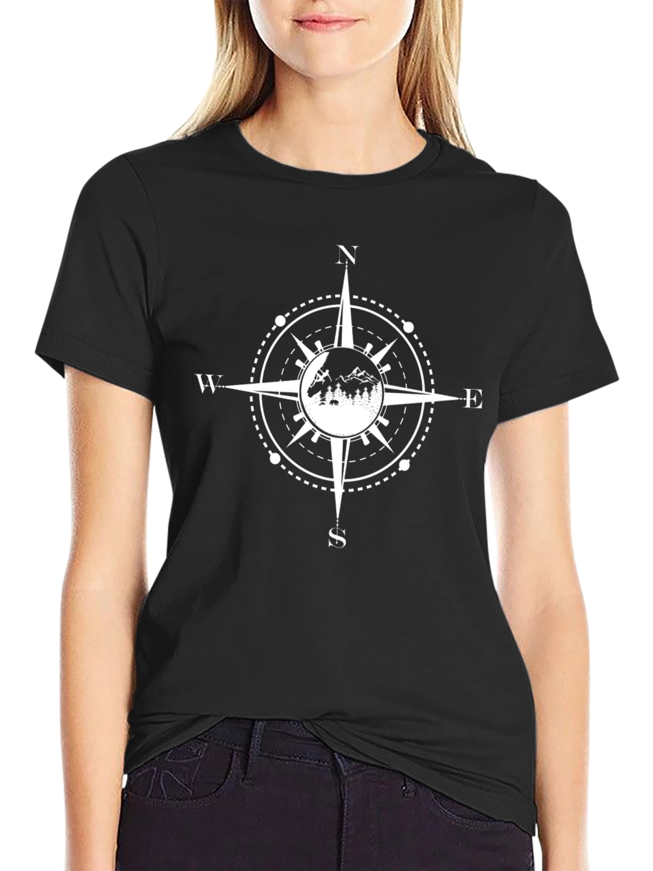 Compass Mountain Graphic Tee