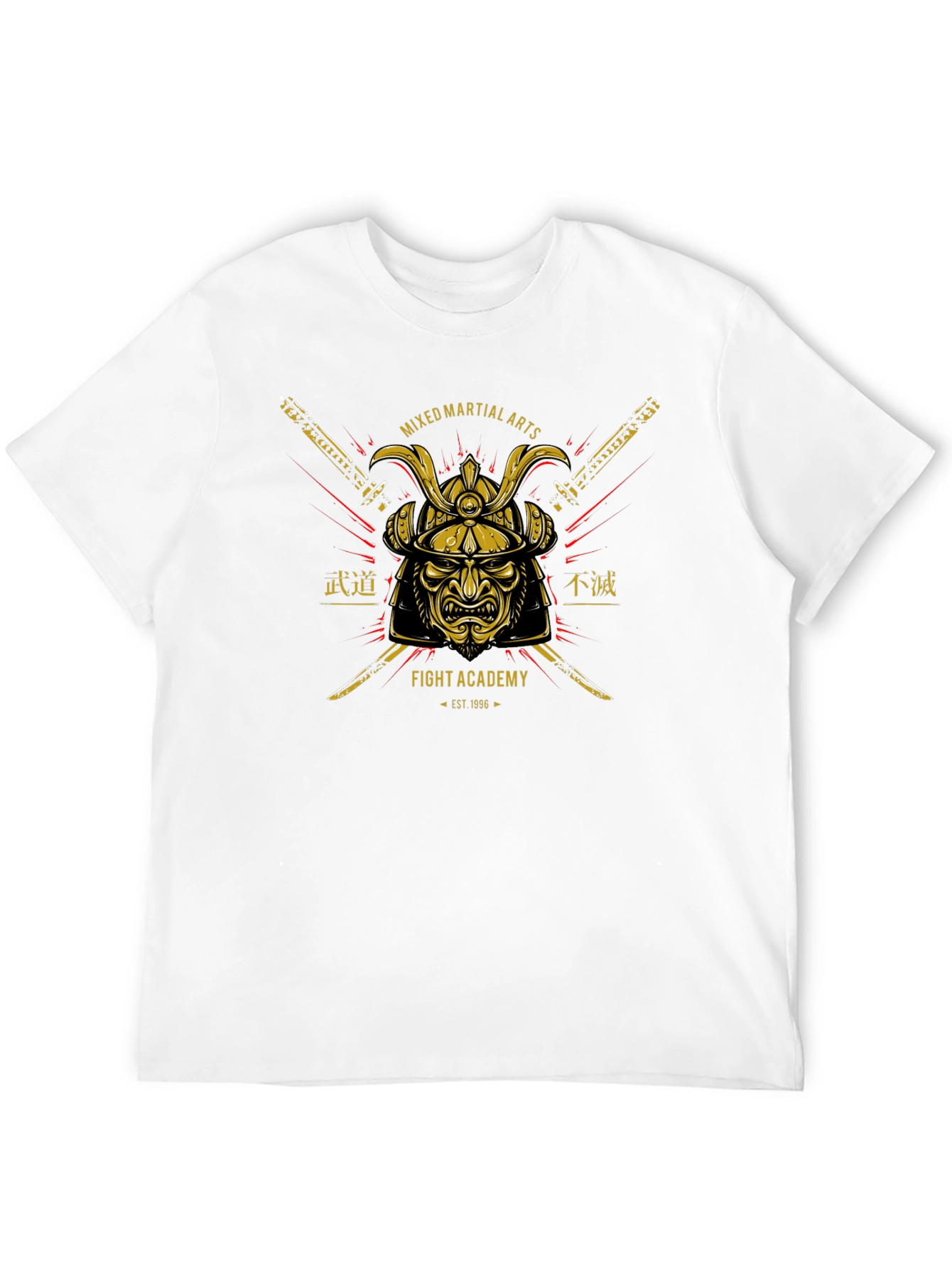 Martial Arts Samurai Graphic T-Shirt