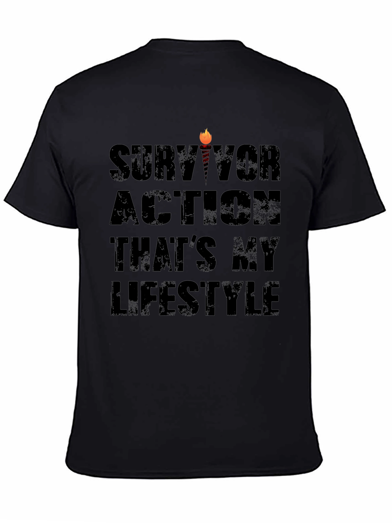 Survivor Action Lifestyle Graphic Tee