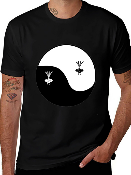 Yin Yang Onion Muscle Tee - Funny Workout Shirt
