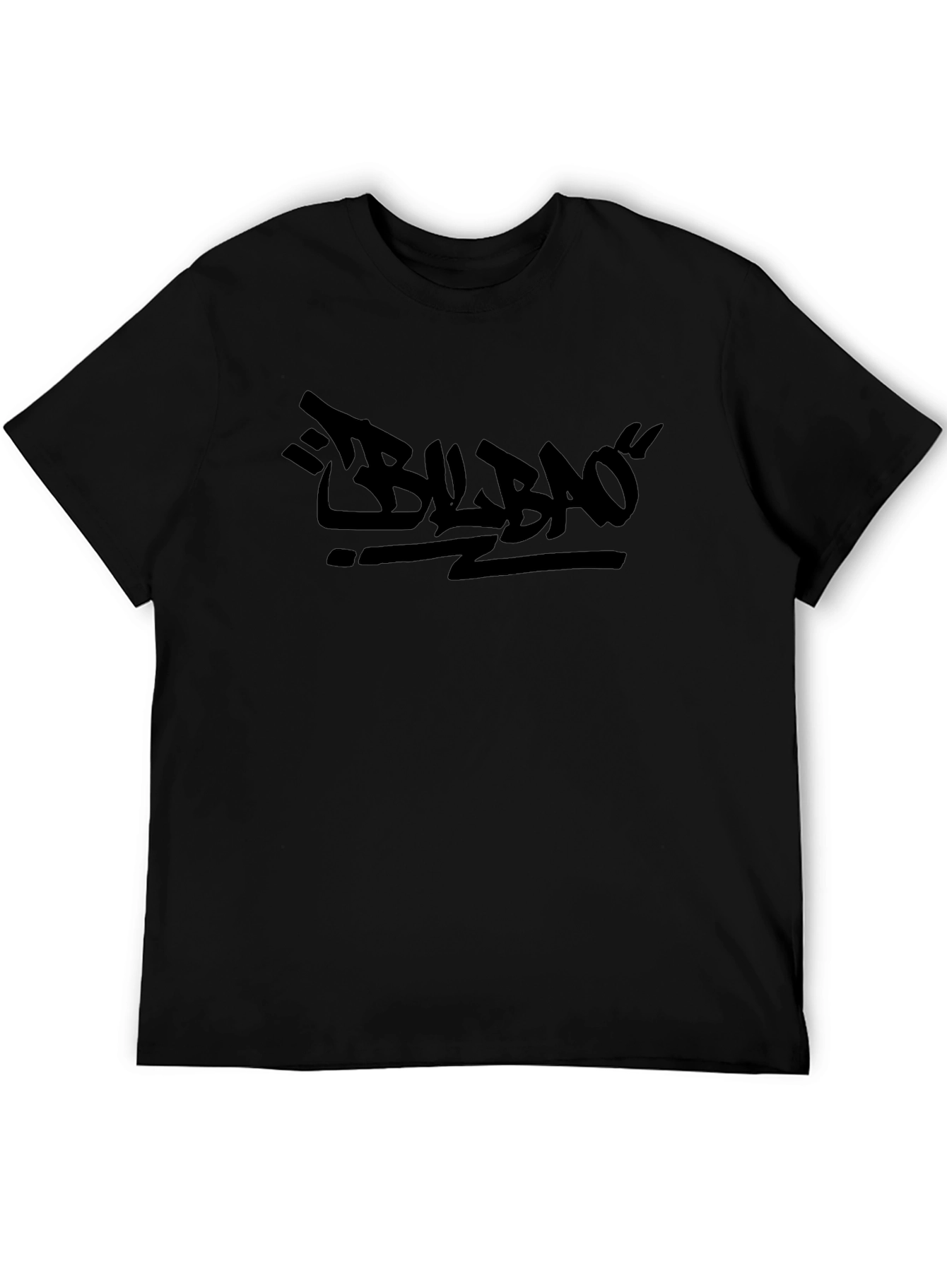 Urban Bilbao Black Graphic Tee