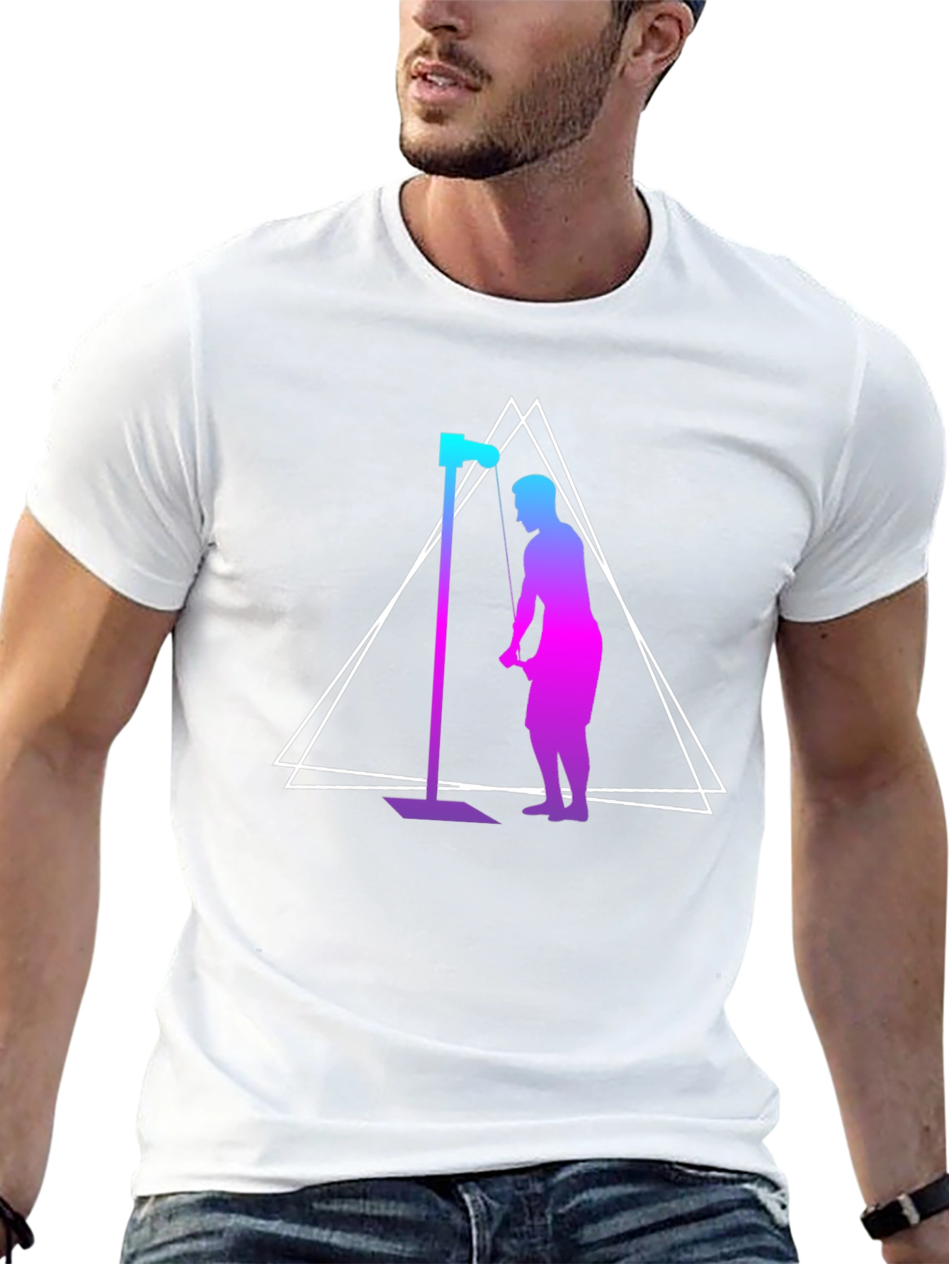 Workout Graphic Tee - Fitness Apparel