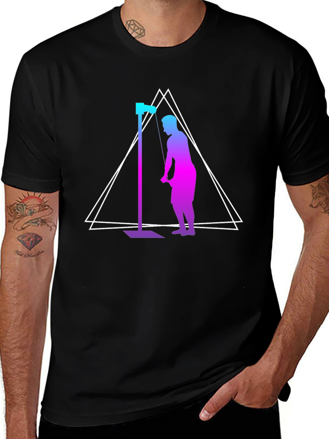 Workout Graphic Tee - Fitness Apparel