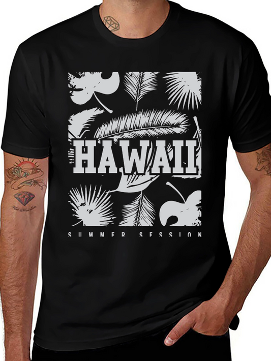 Hawaii Summer Session Graphic Tee - Black