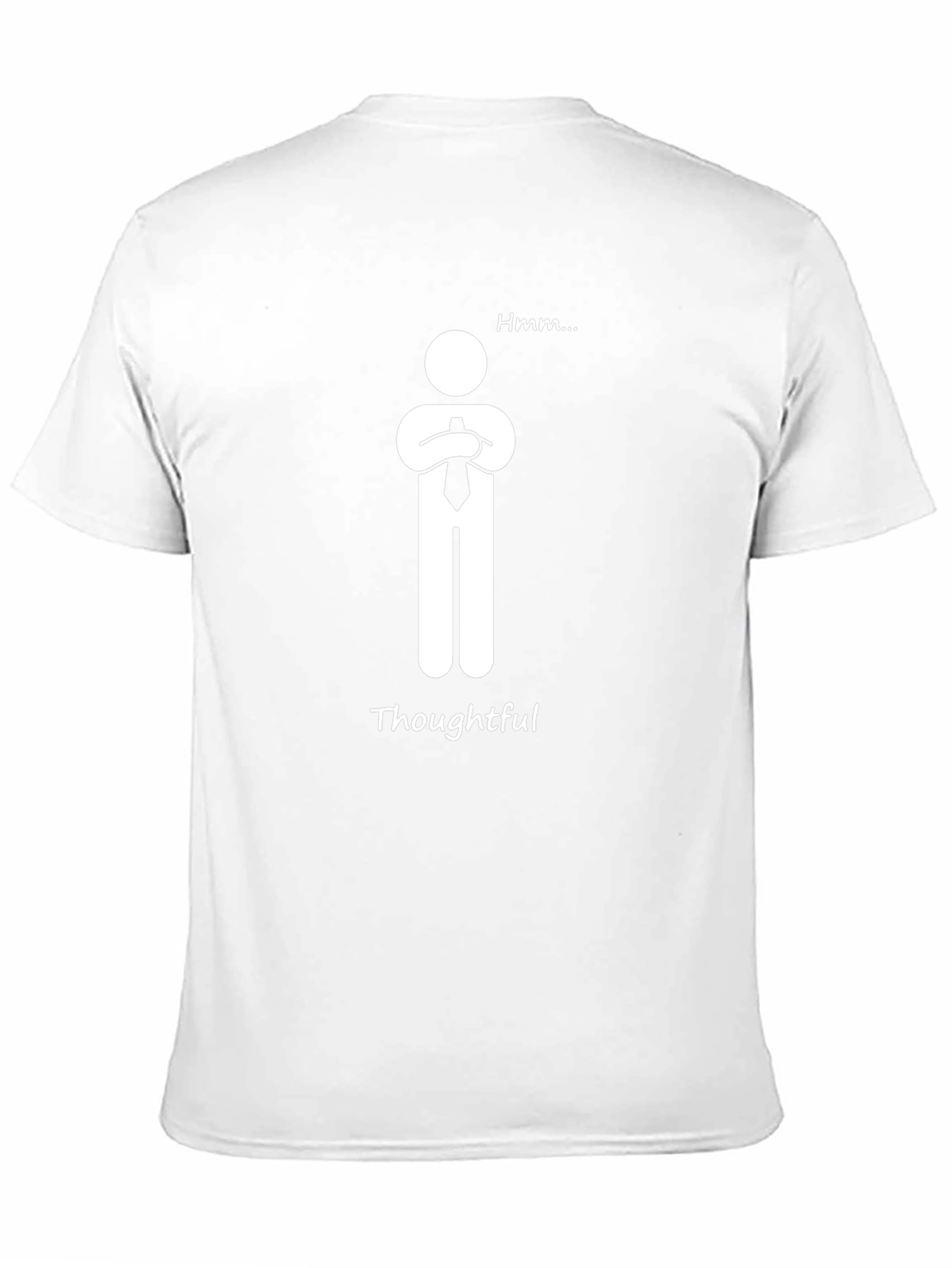 Thoughtful Man Graphic T-Shirt