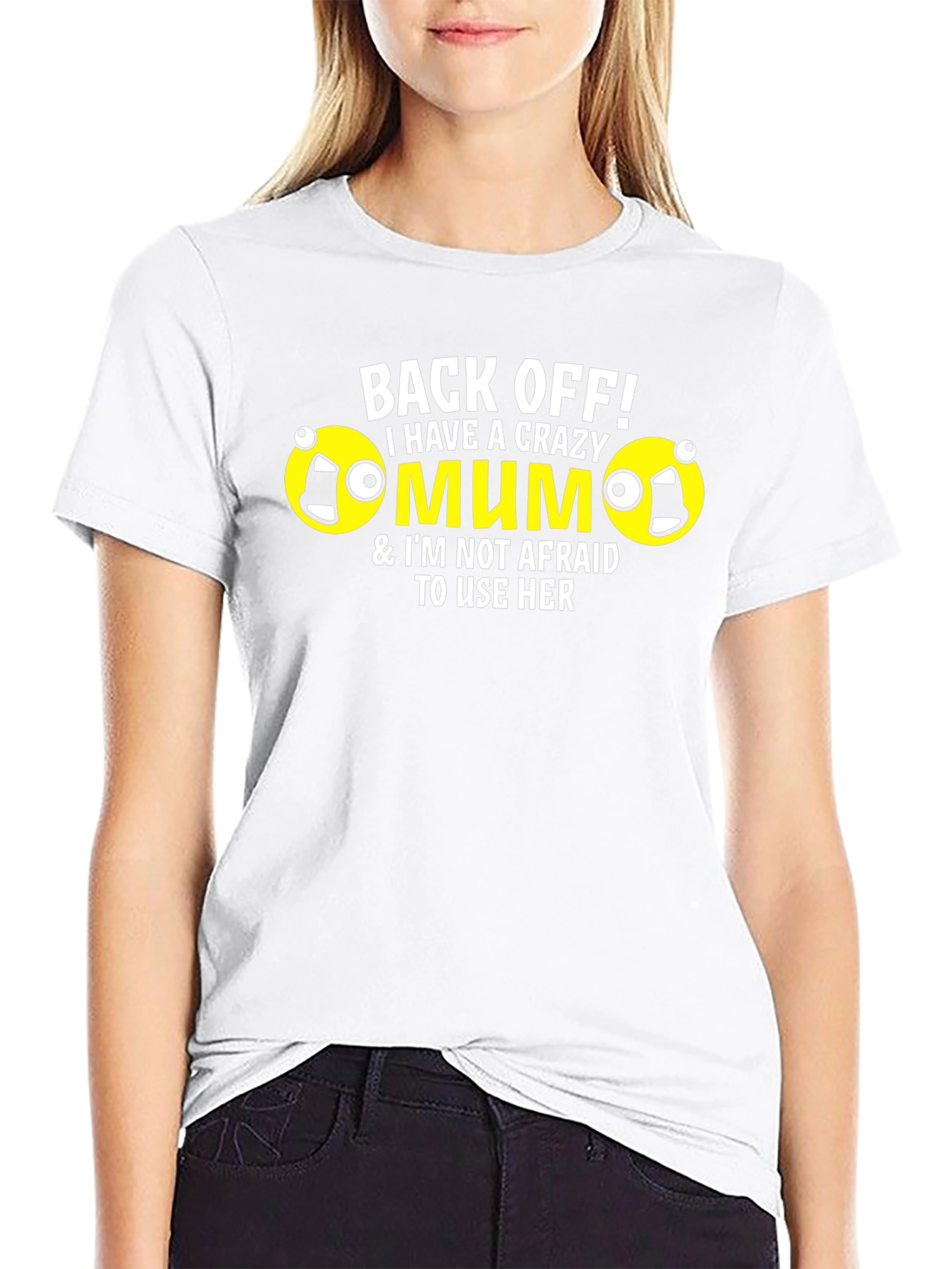 Crazy Mum T-Shirt - Novelty Gift