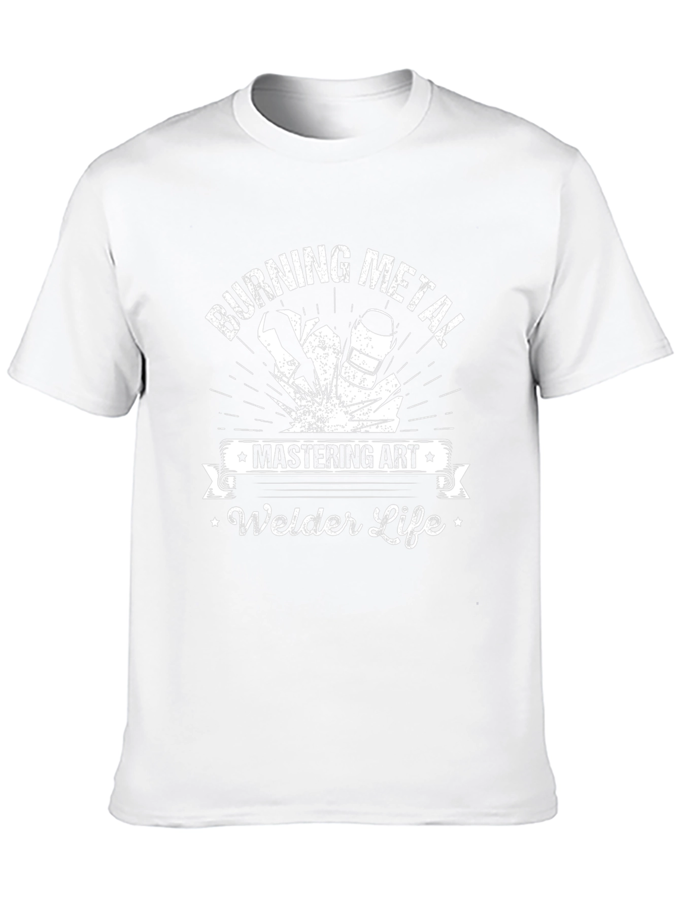 Burning Metal Welder Life T-Shirt