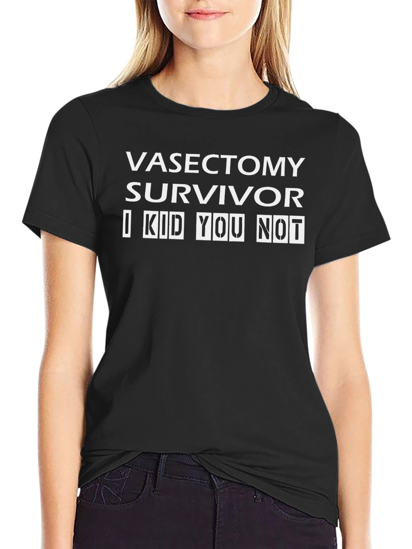 Vasectomy Survivor Funny Graphic T-Shirt