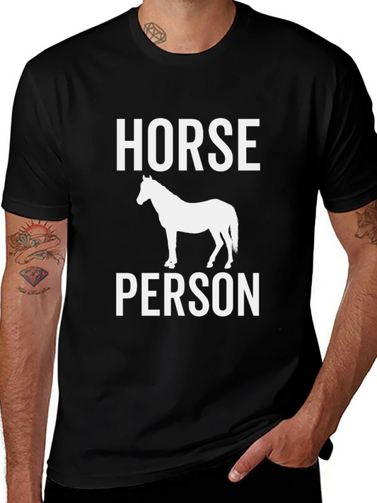 Horse Person Graphic Tee