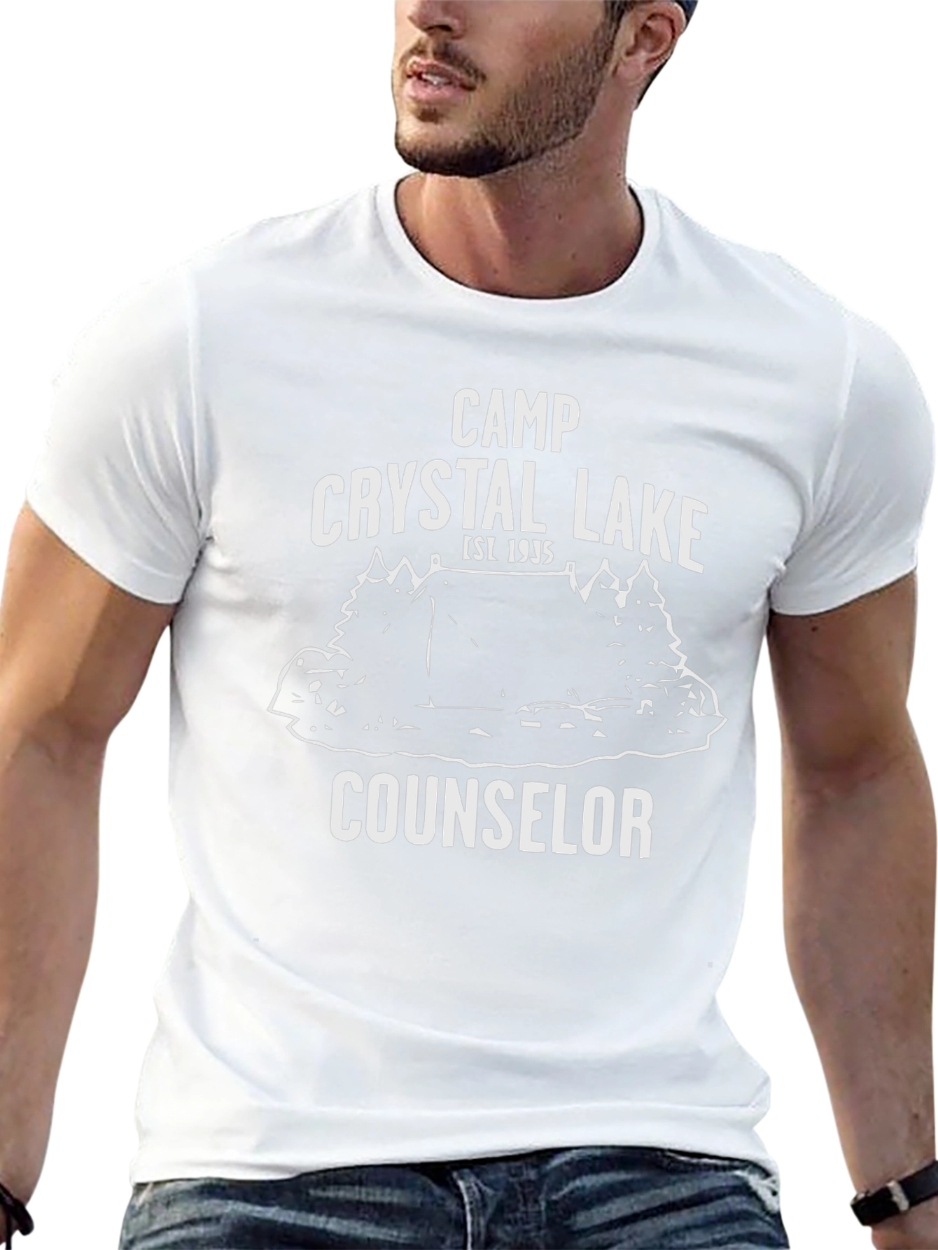 Camp Crystal Lake Counselor Black T-Shirt