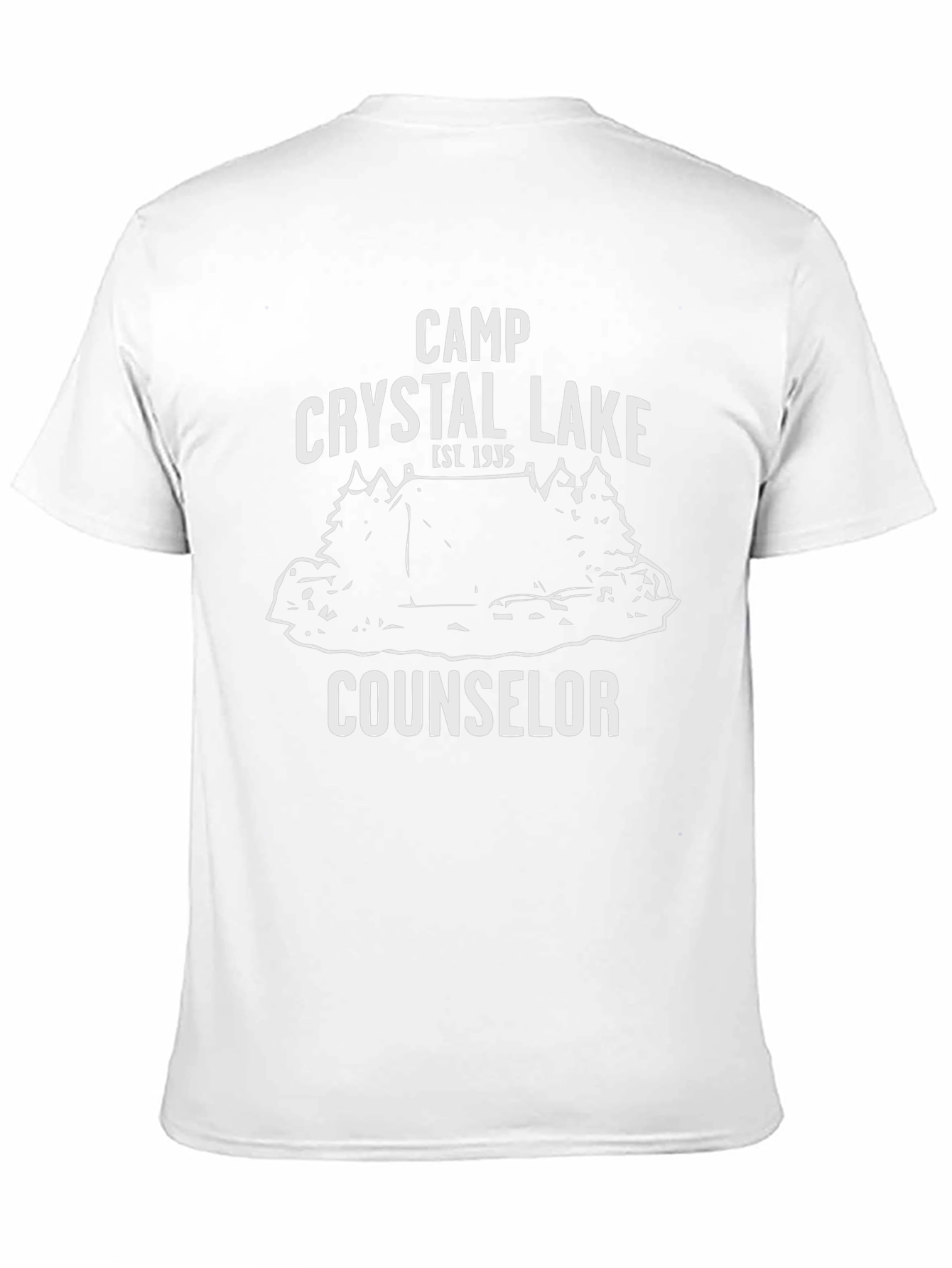 Camp Crystal Lake Counselor Black T-Shirt