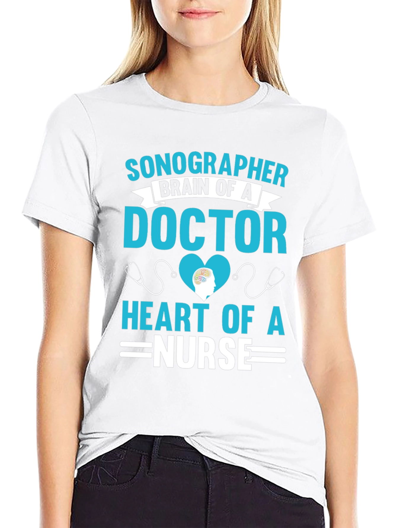 Sonographer Doctor Nurse Funny T-Shirt