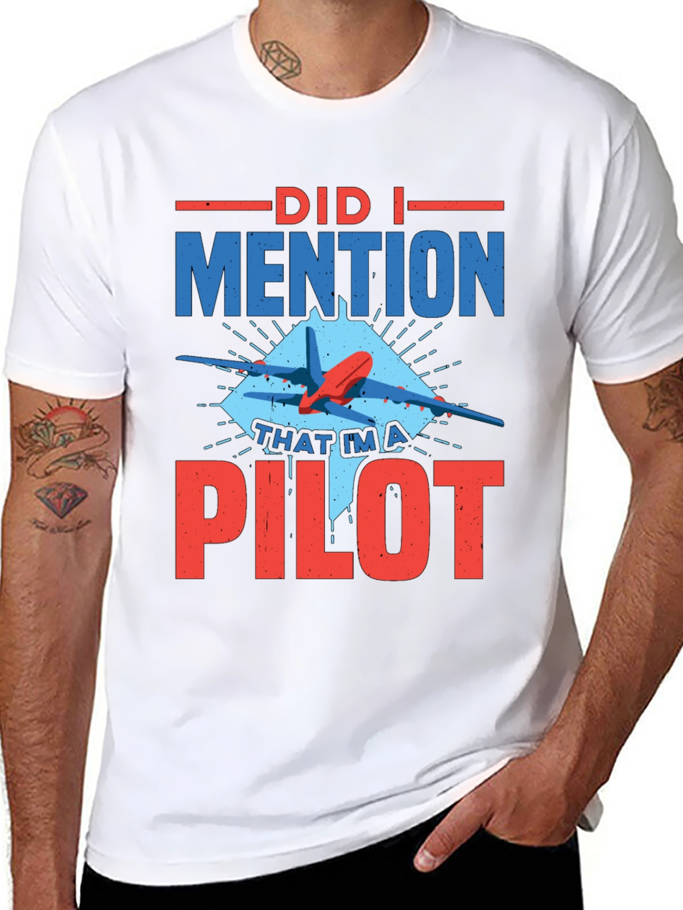 Did I Mention Pilot Graphic Tee