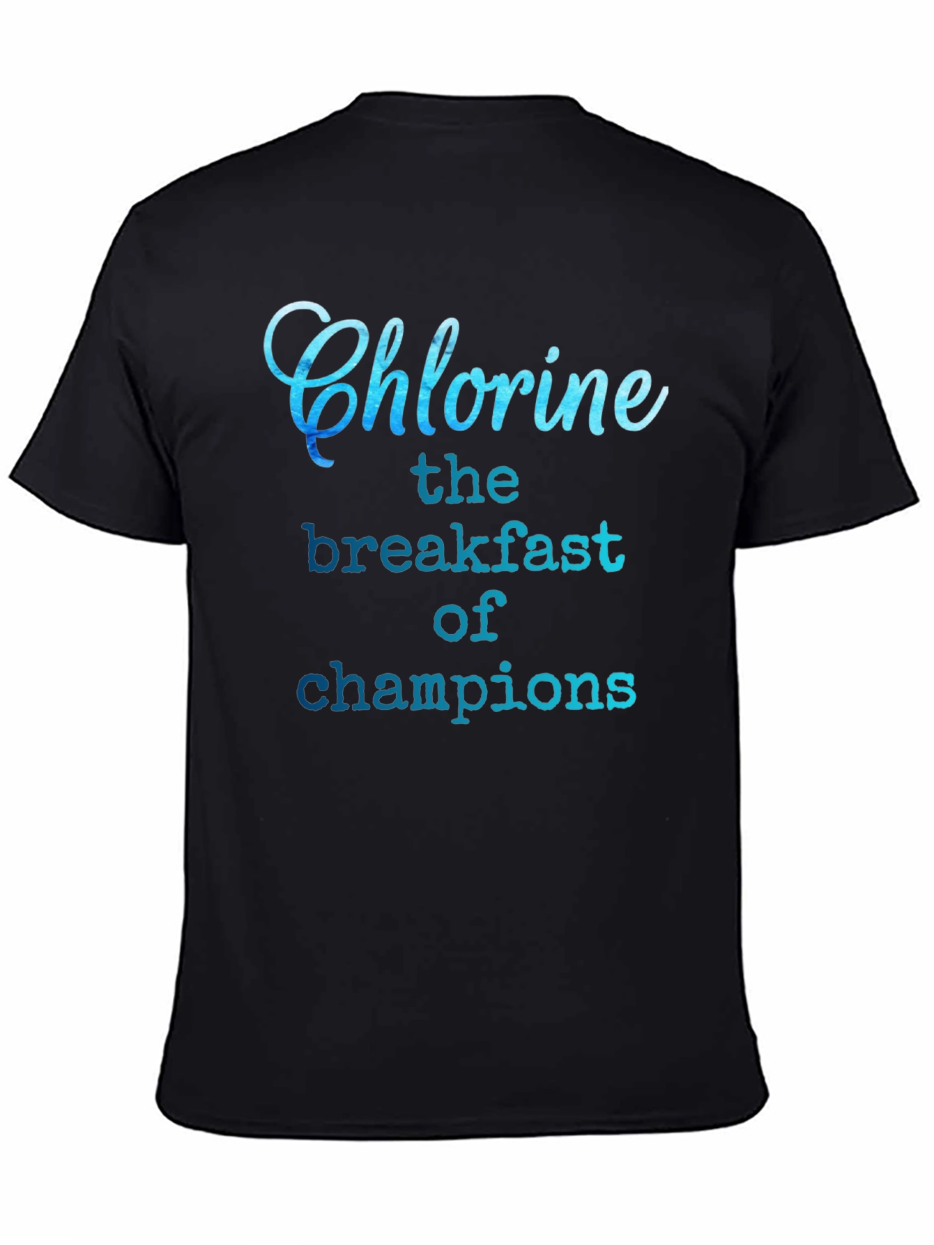 Chlorine Breakfast of Champions Graphic T-Shirt