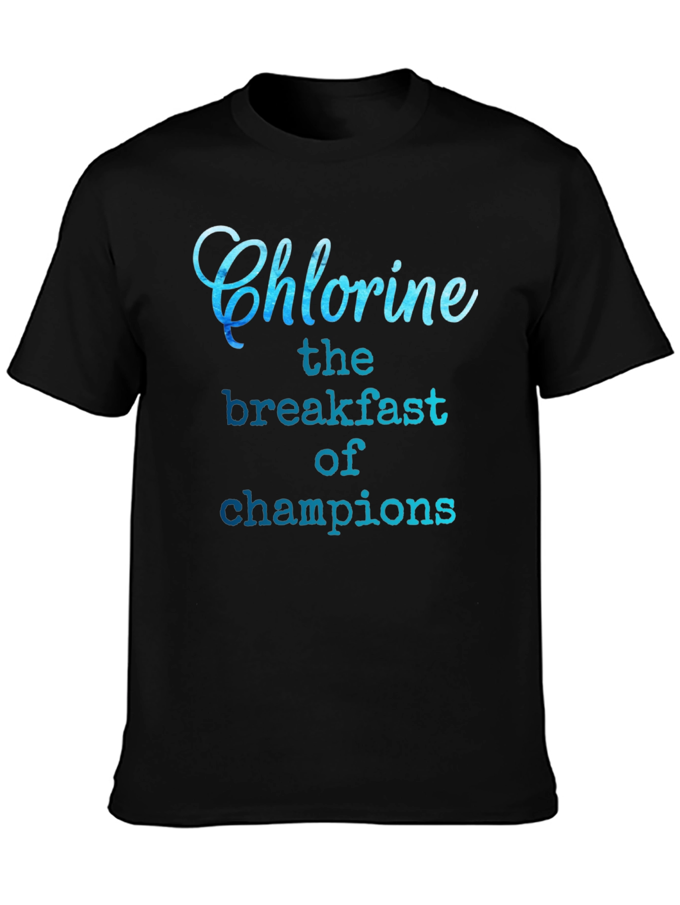 Chlorine Breakfast of Champions Graphic T-Shirt