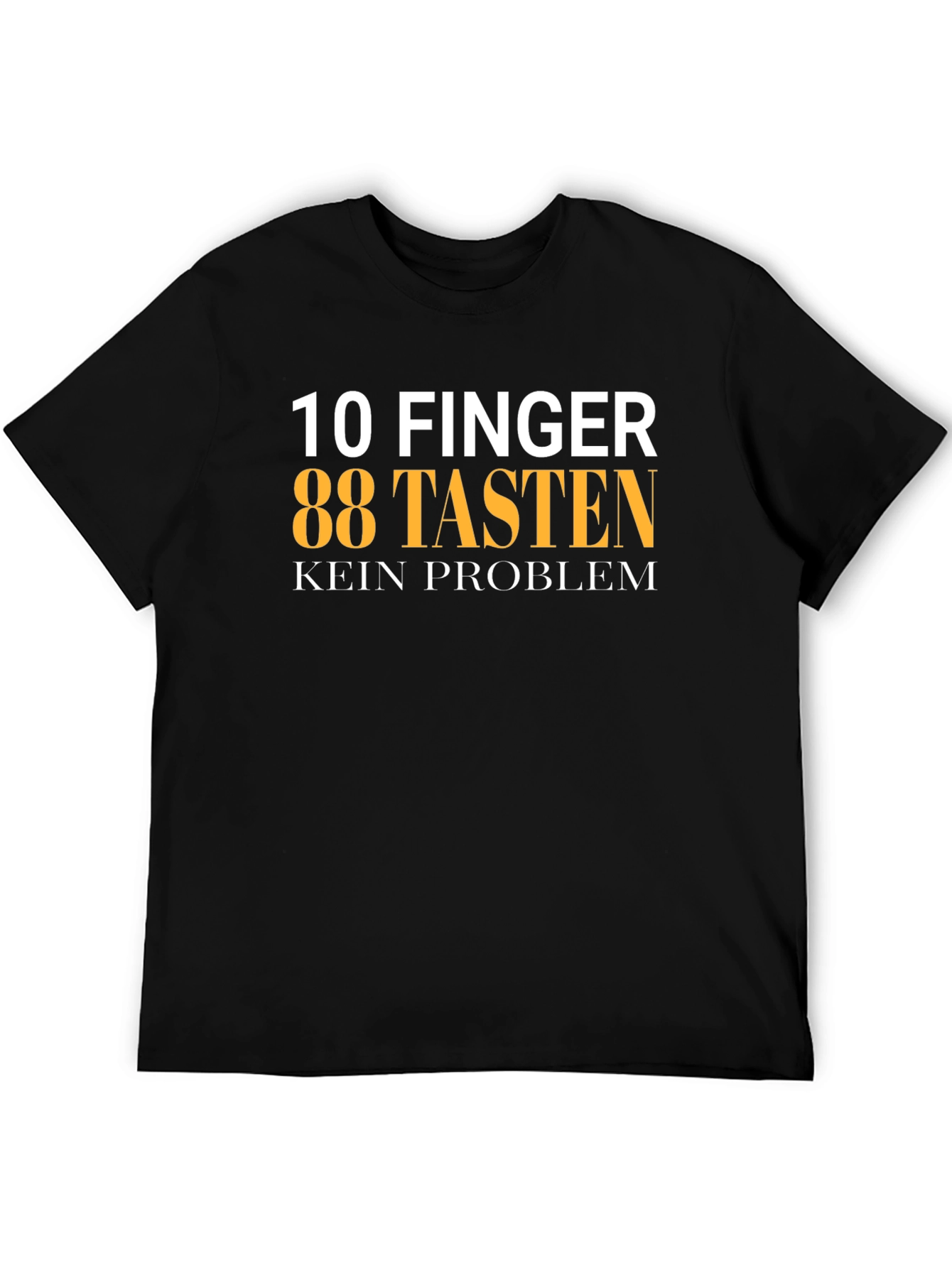 10 Fingers 88 Keys Piano Player Tee