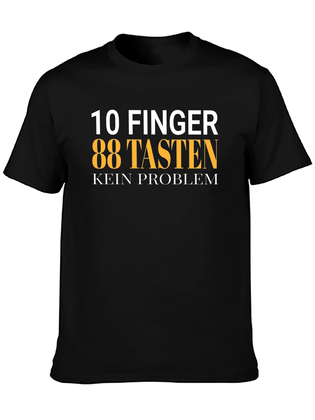 10 Fingers 88 Keys Piano Player Tee