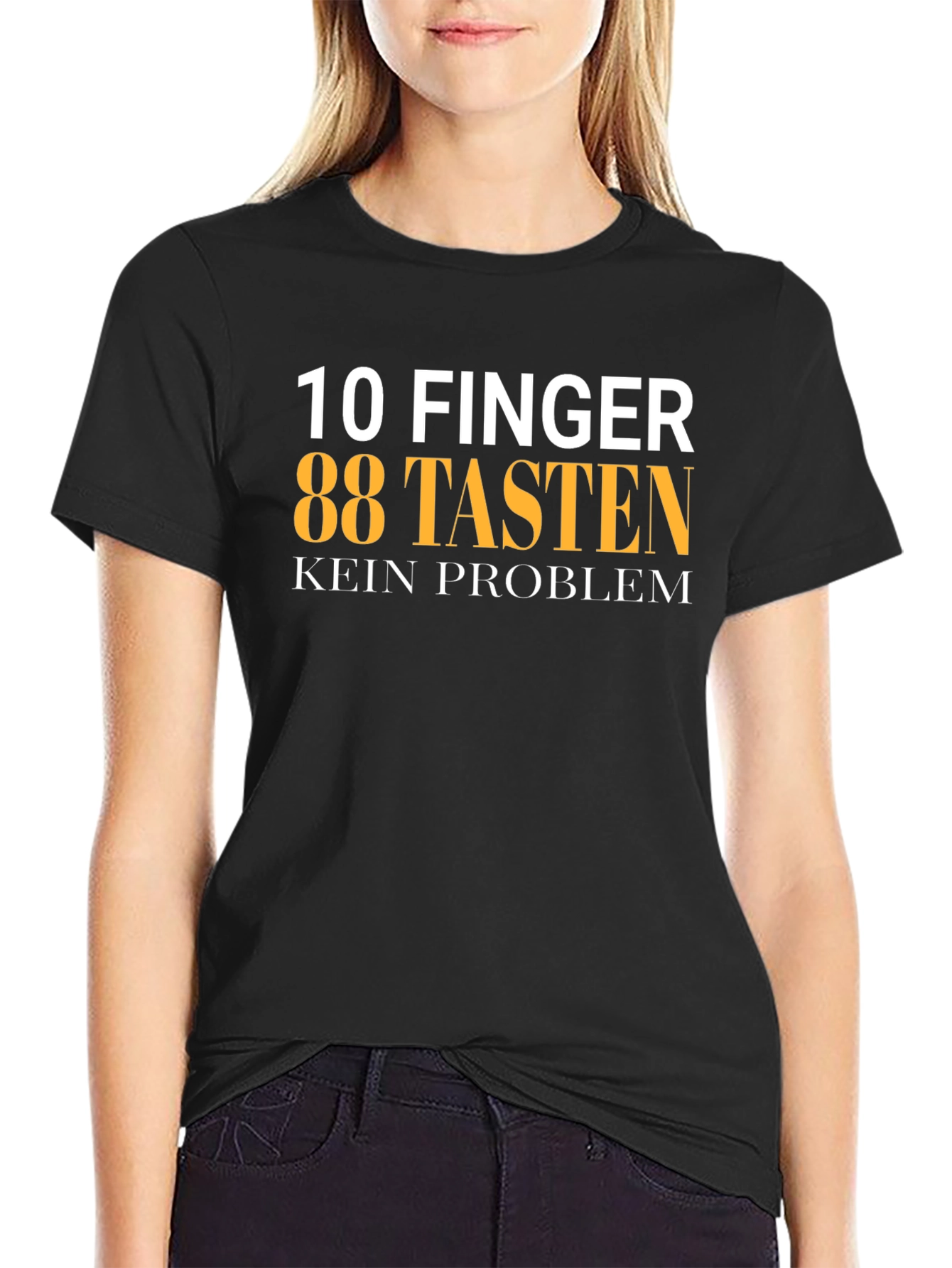10 Fingers 88 Keys Piano Player Tee