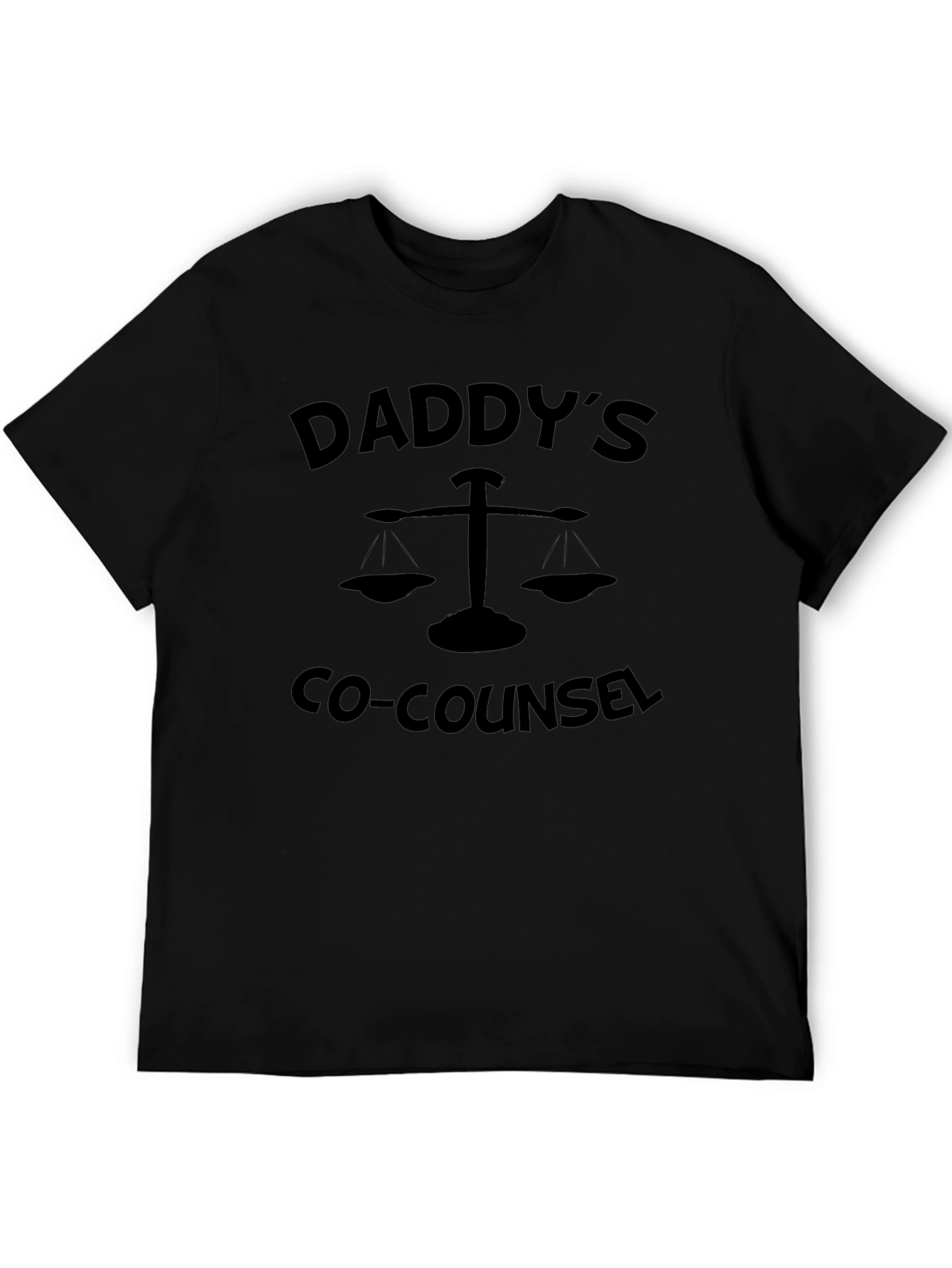 Daddys Co-Counsel Black T-Shirt