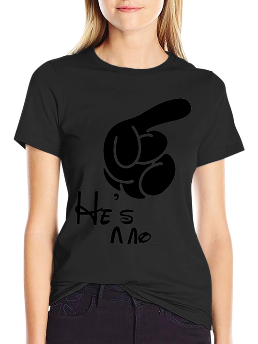Hes Mine Funny Matching Couple T-Shirt