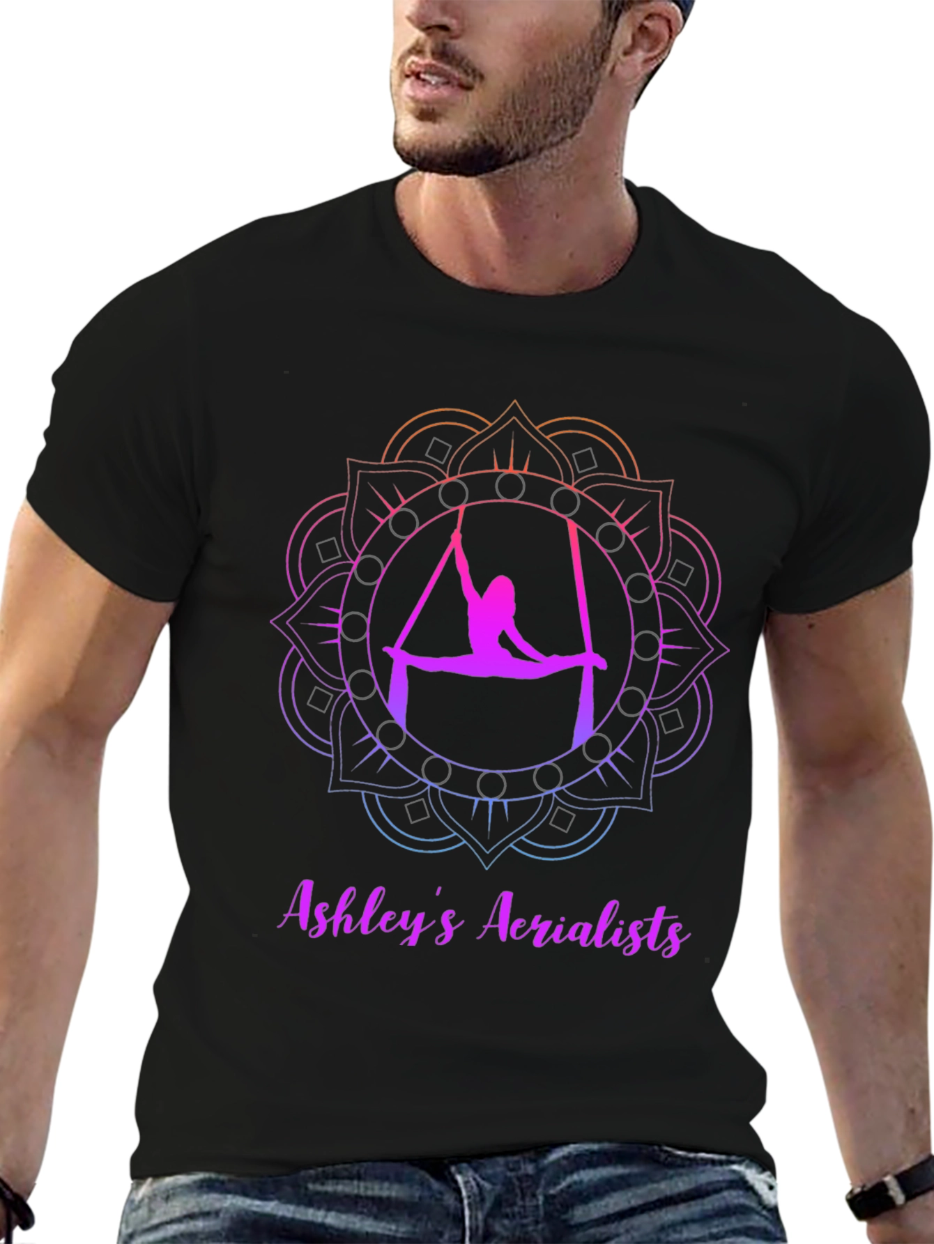Ashleys Aerialists T-Shirt - Black