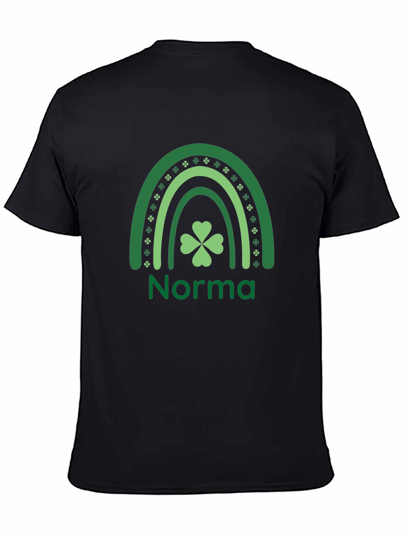 Norma Shamrock Rainbow St. Patricks Day T-Shirt