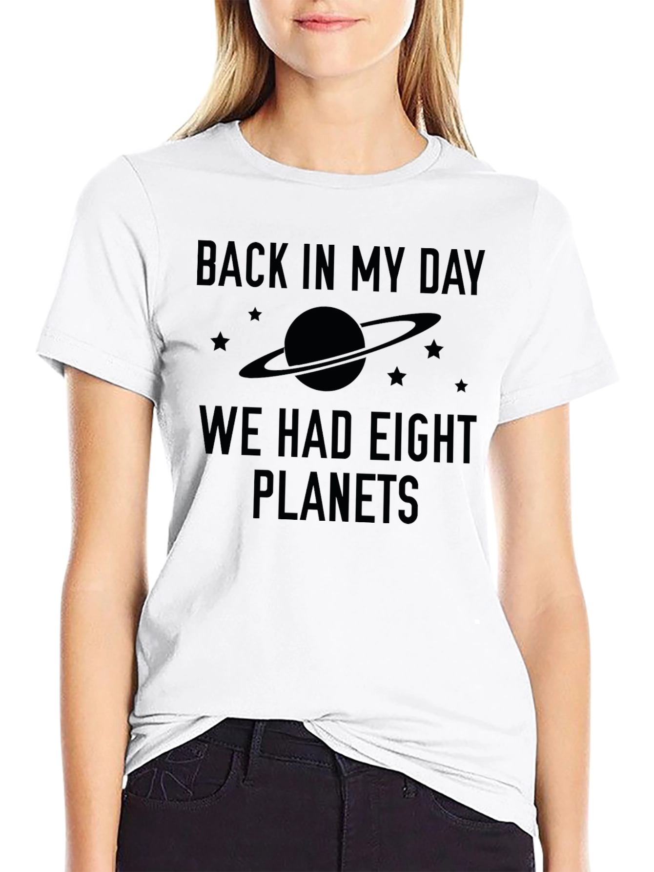 Back in My Day 8 Planets T-Shirt