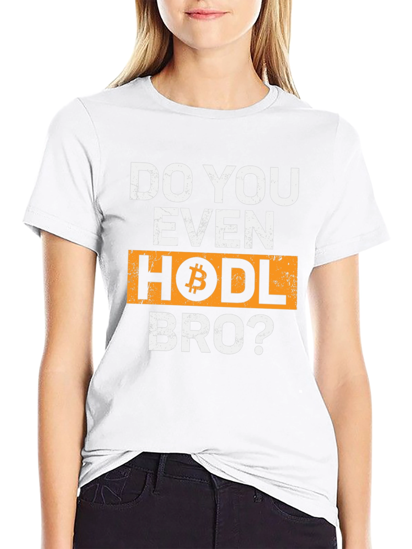 Do You Even HODL Bro? Bitcoin Crypto T-Shirt