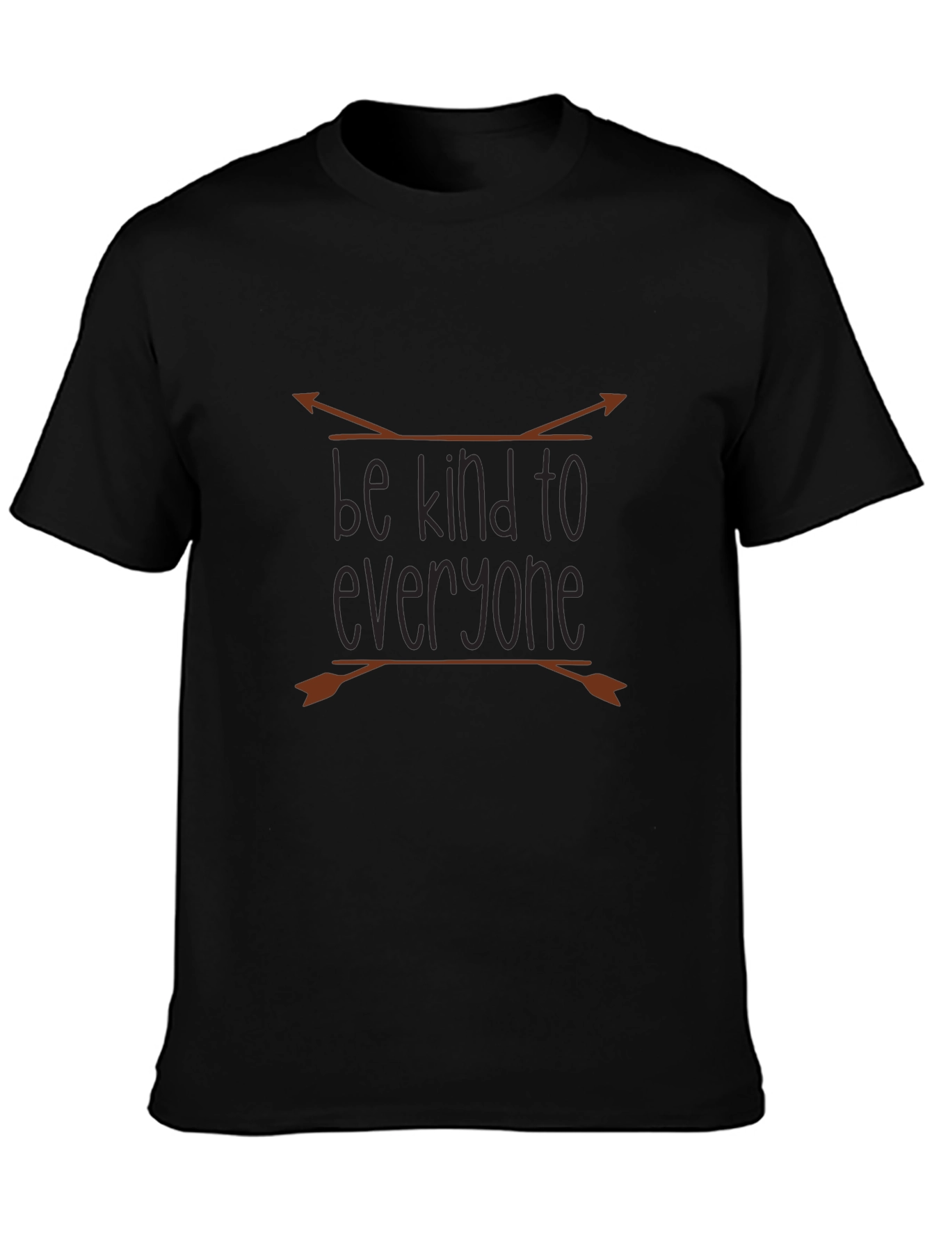 Be Kind to Everyone Black Graphic Tee