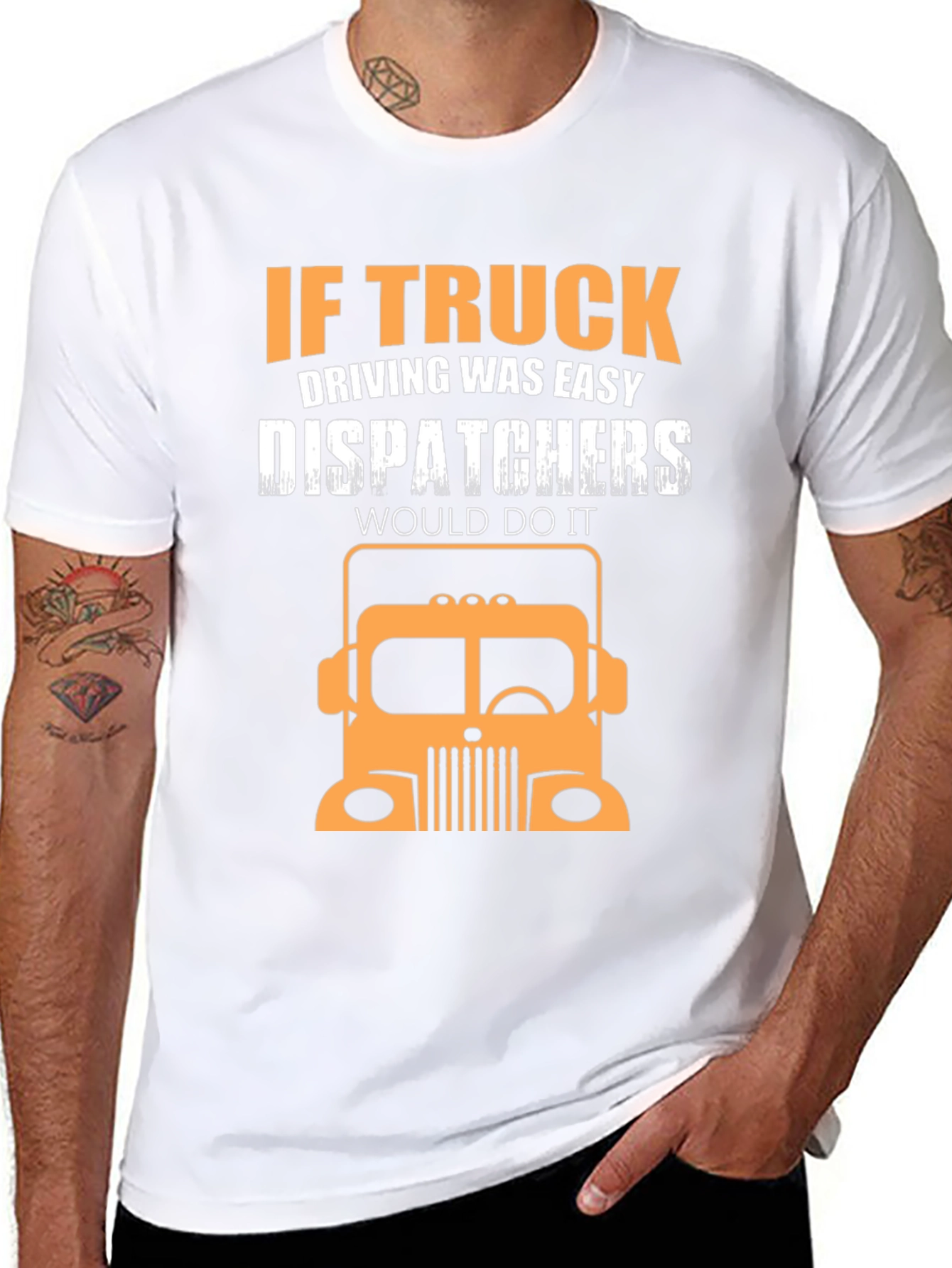 Trucker T-Shirt - Dispatcher Joke