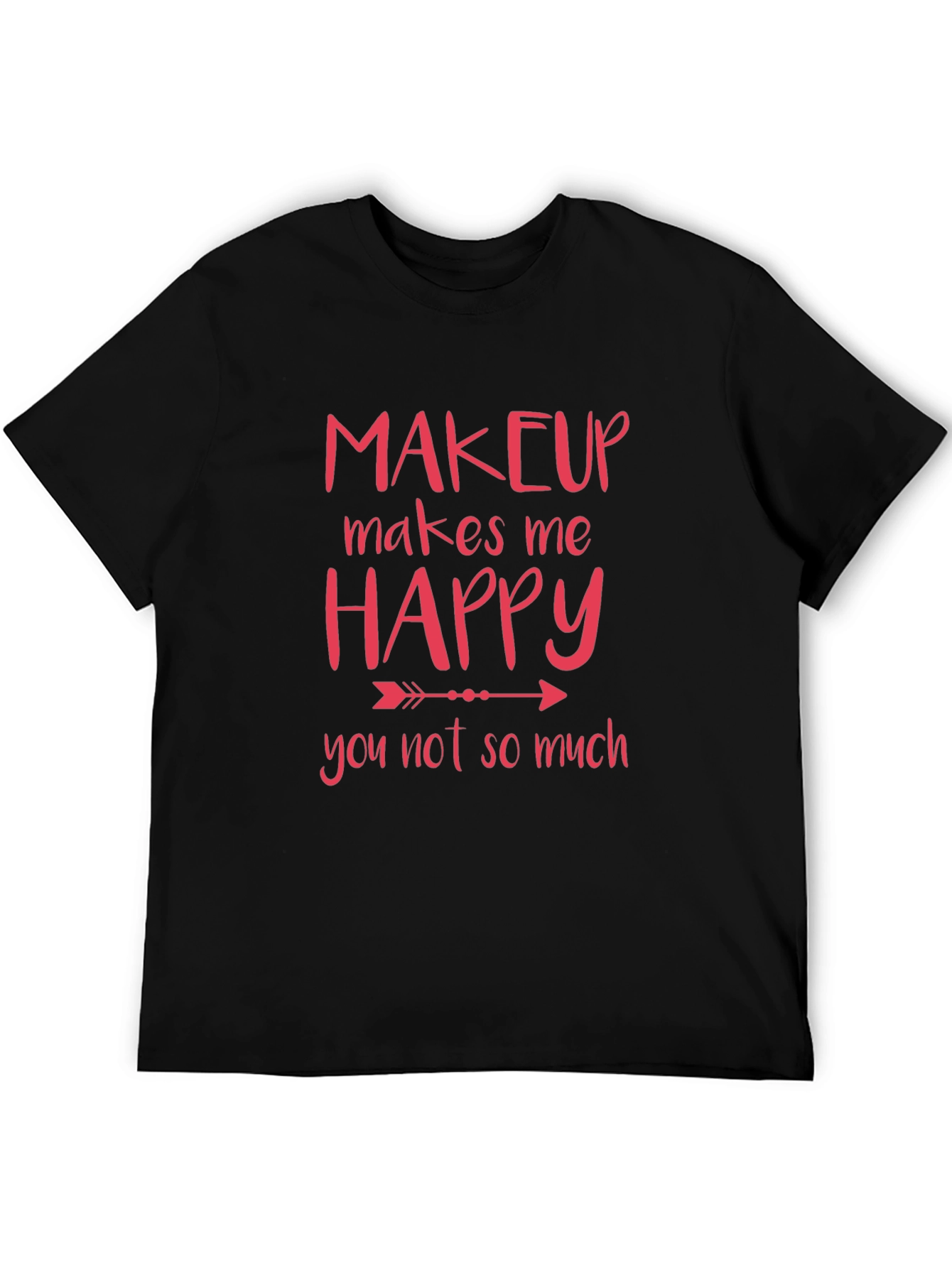 Makeup Makes Me Happy Graphic Tee
