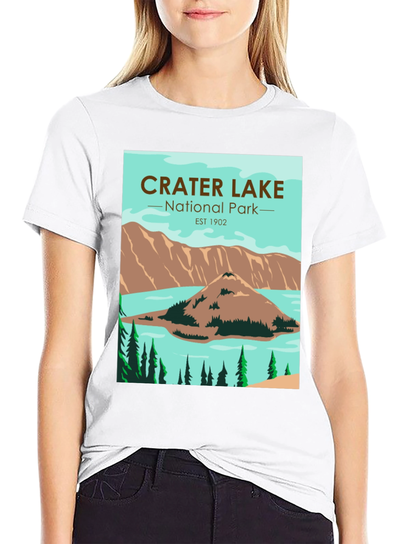 Crater Lake National Park Graphic Tee