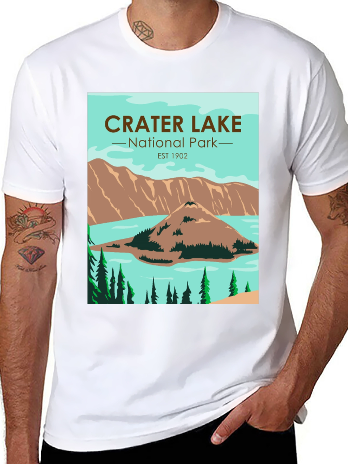 Crater Lake National Park Graphic Tee