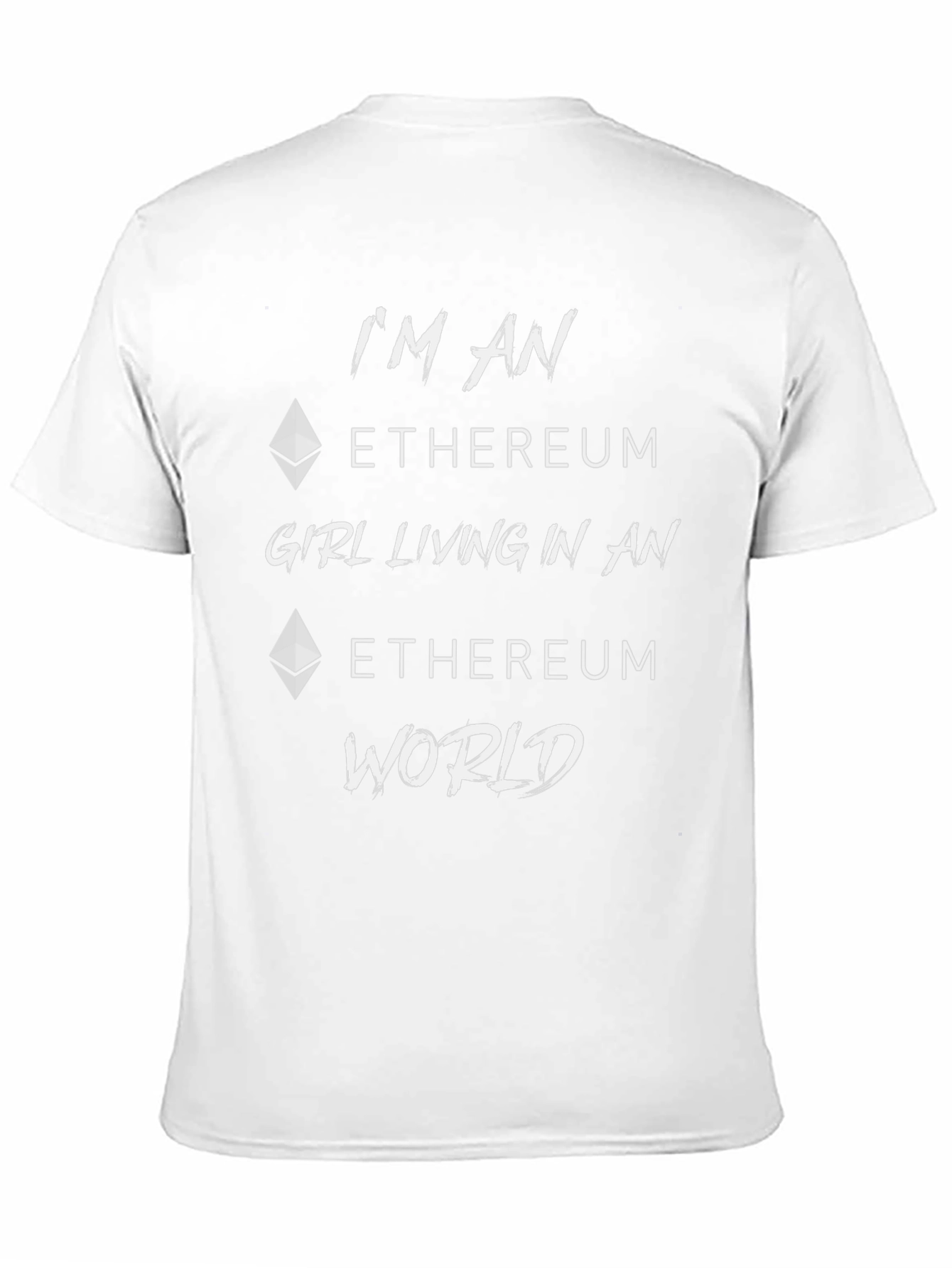 Ethereum Girl Tee - Crypto Fashion