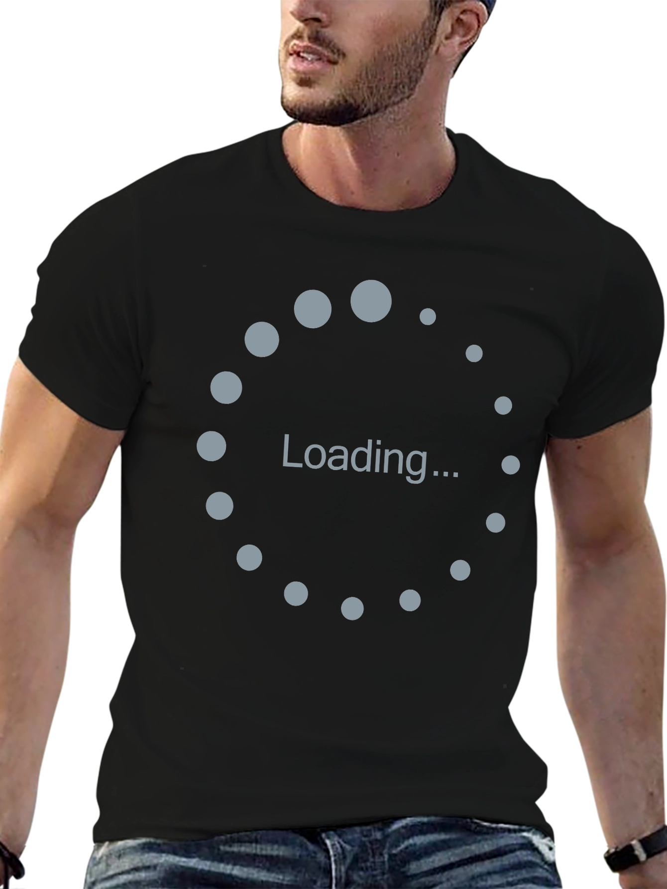 Loading Graphic Tee - Stylish Comfort