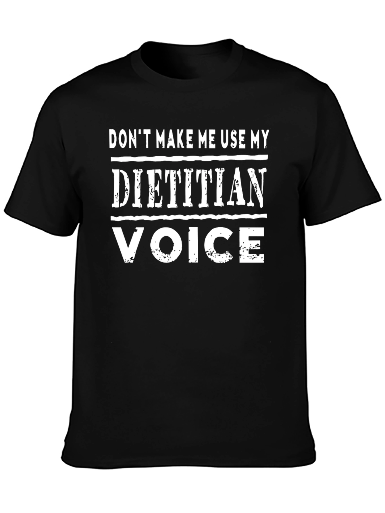 Dietitian Voice Funny Graphic T-Shirt
