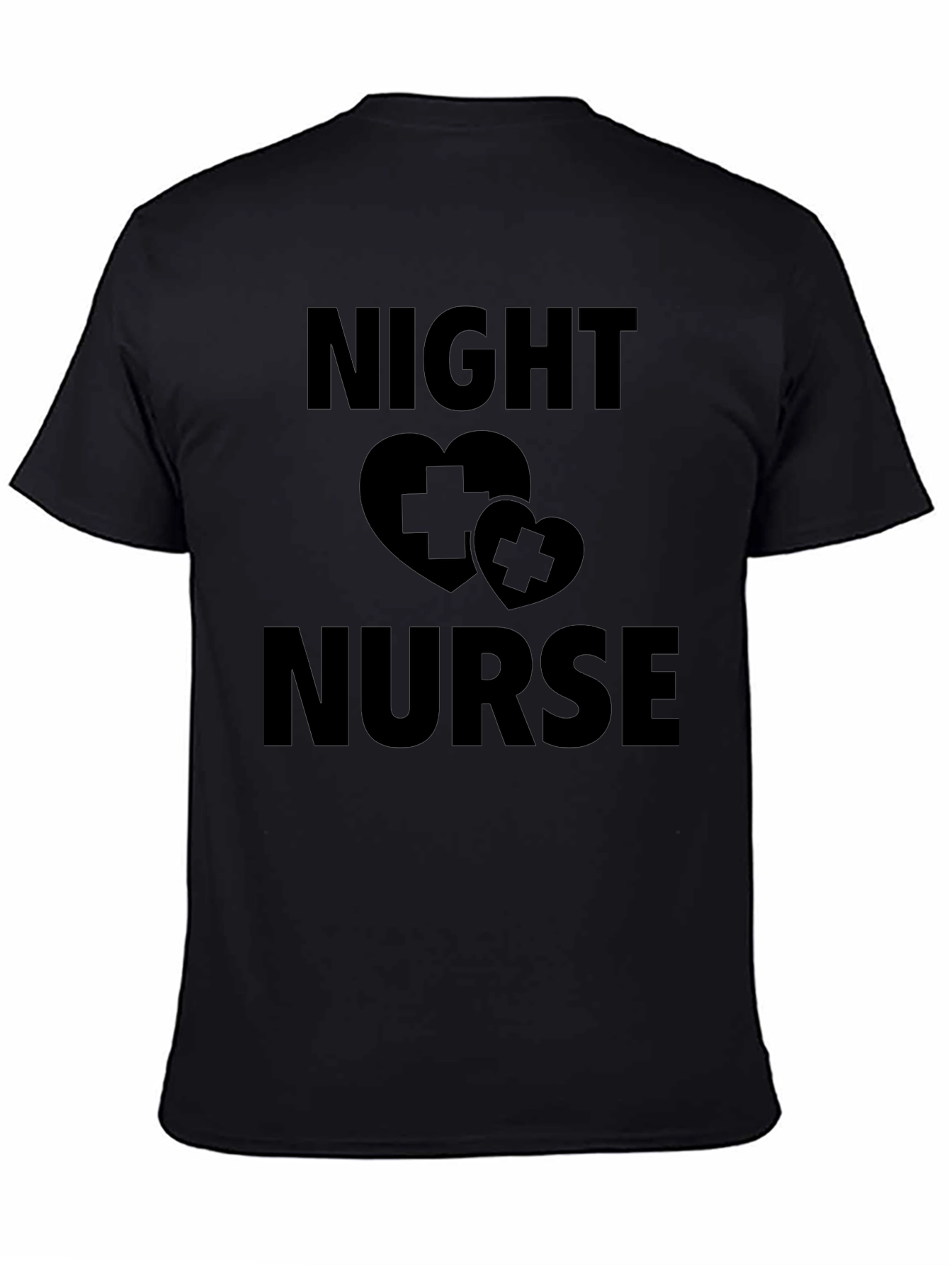Night Nurse Graphic Tee - Black Unisex T-Shirt
