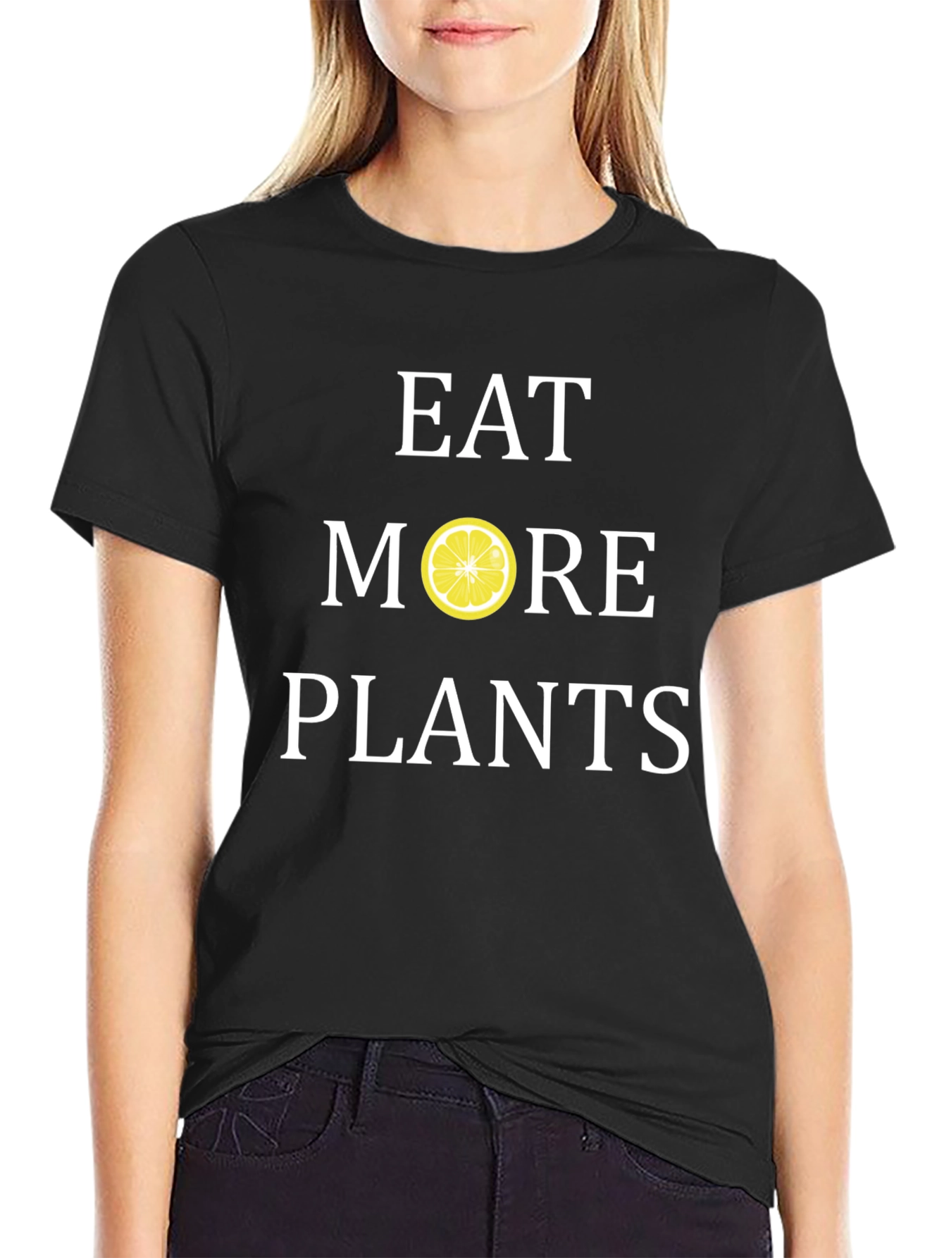 Eat More Plants Graphic Tee - Vegan Friendly