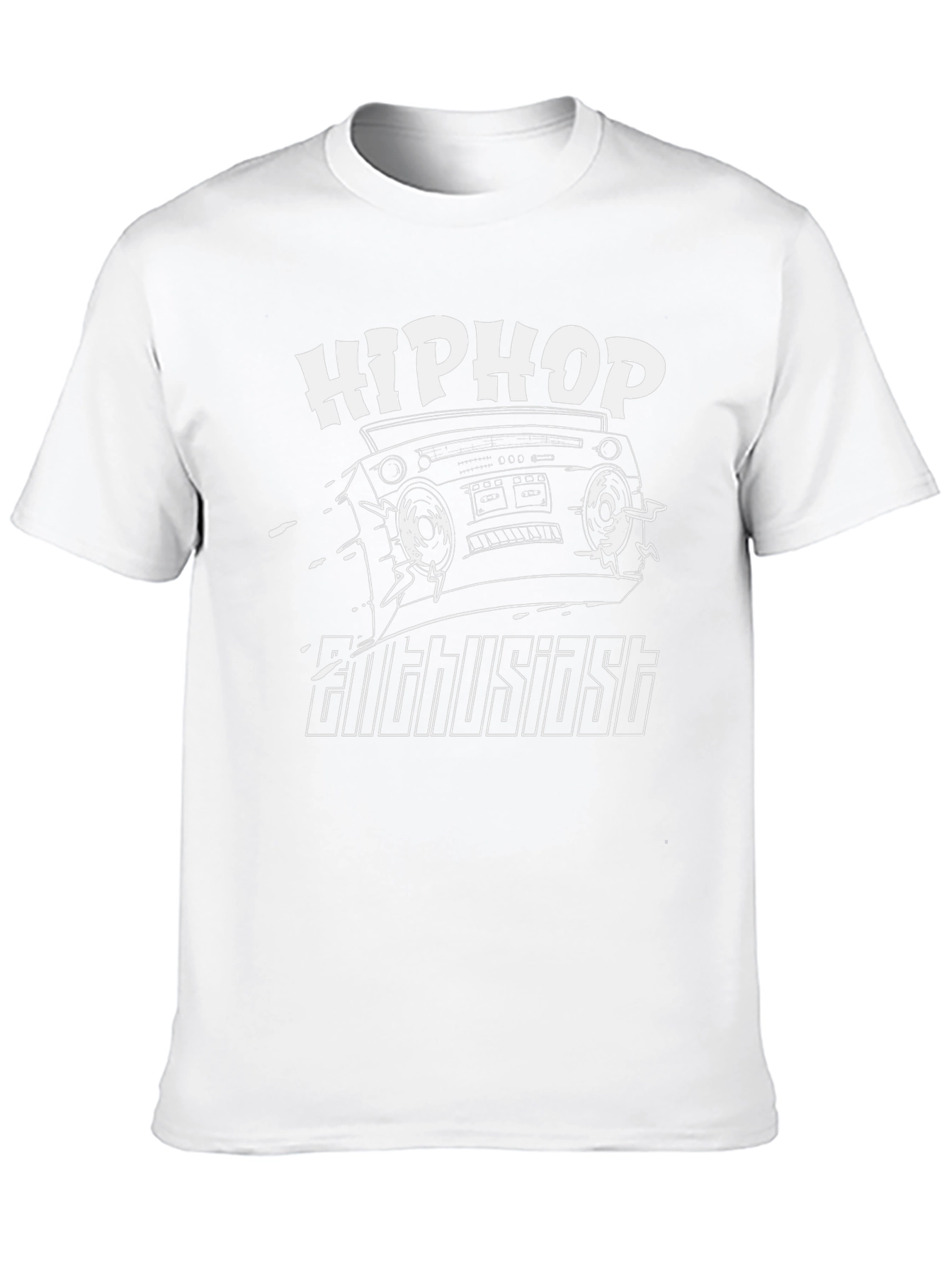 Hip Hop Enthusiast Graphic T-Shirt