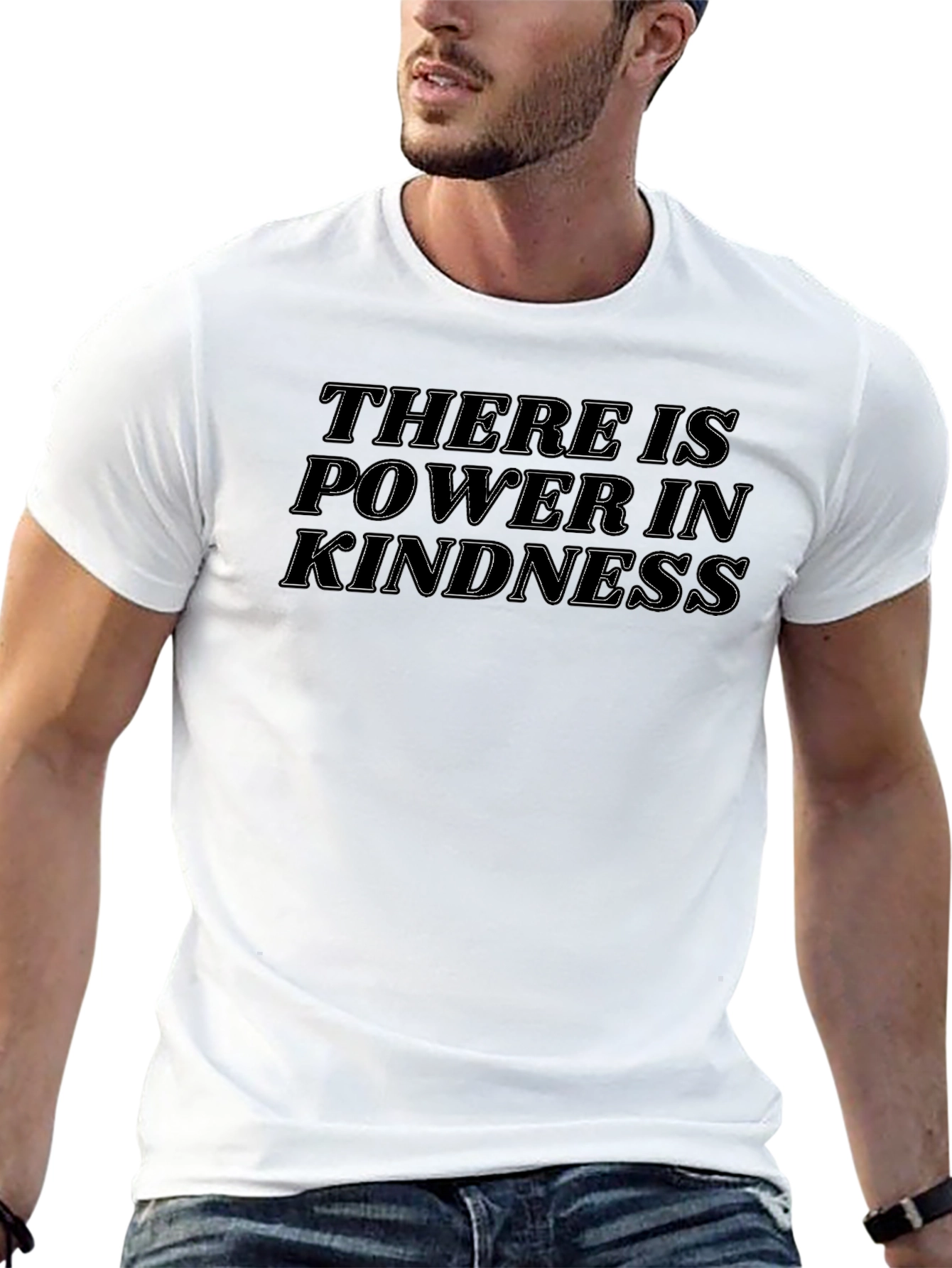 Power in Kindness Black T-Shirt