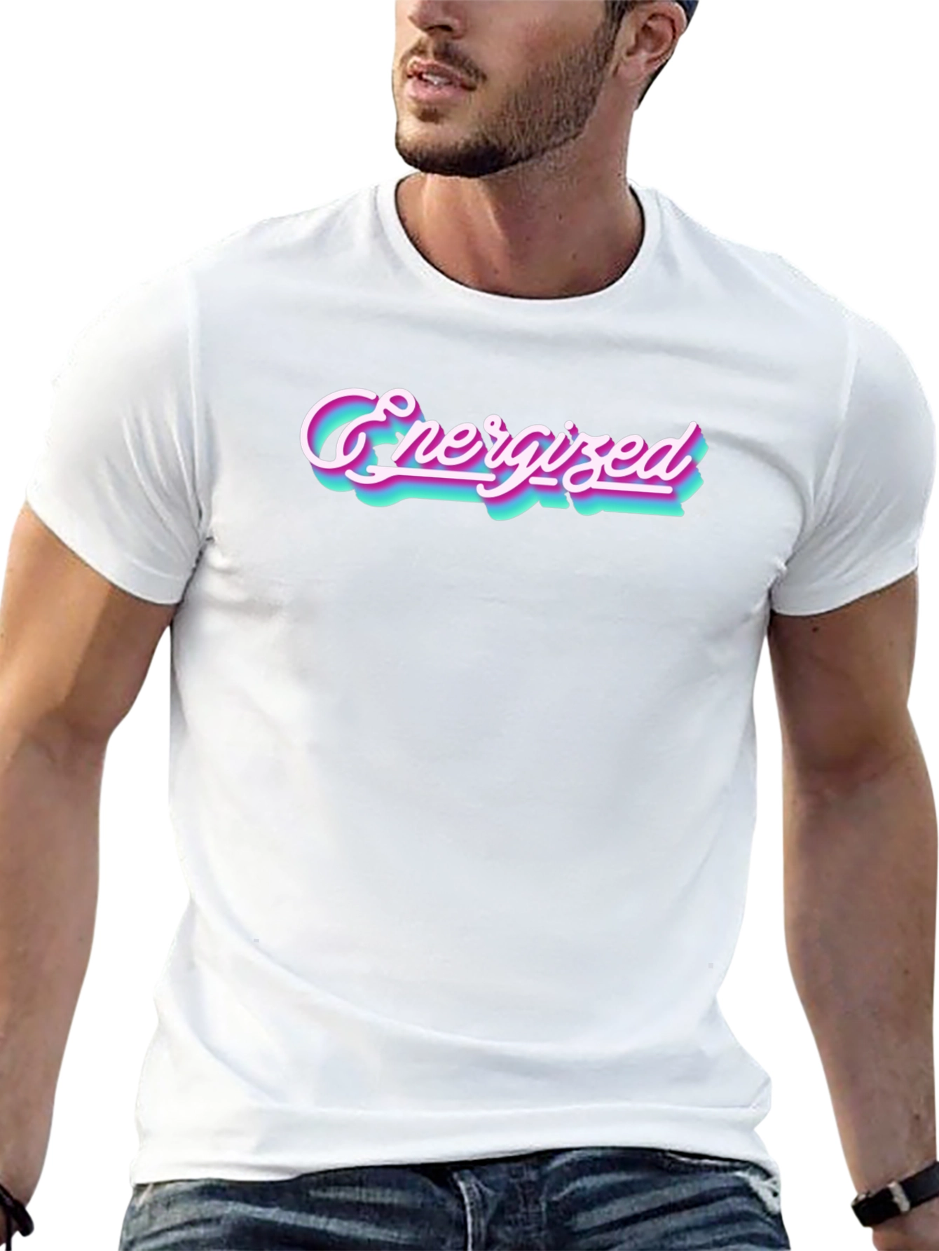 Energized Retro Style T-Shirt