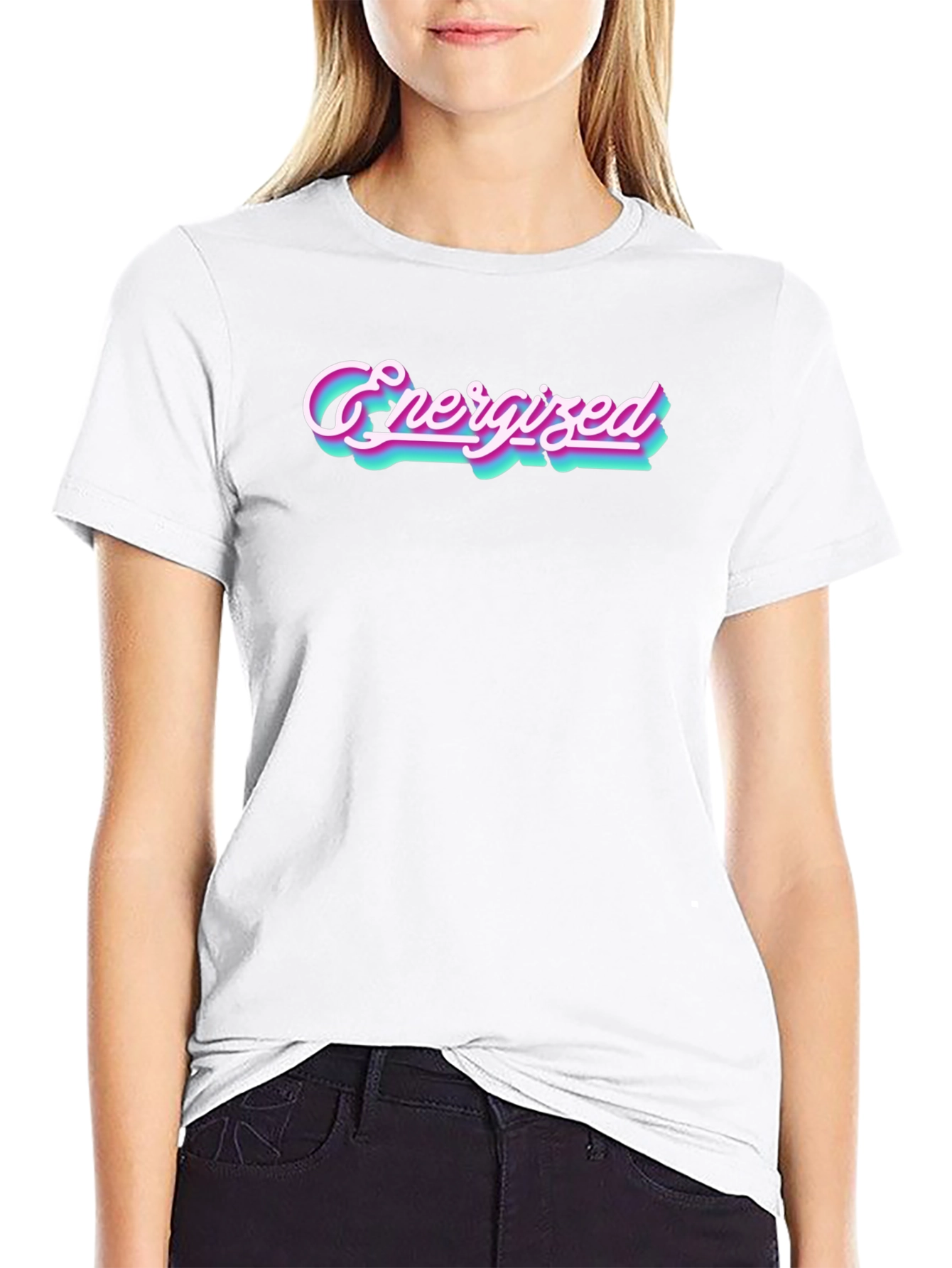 Energized Retro Style T-Shirt