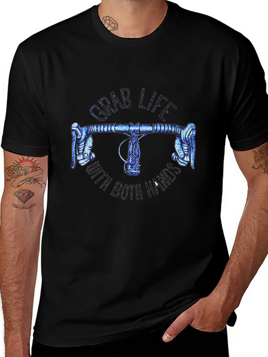 Grab Life Bike Handle T-Shirt