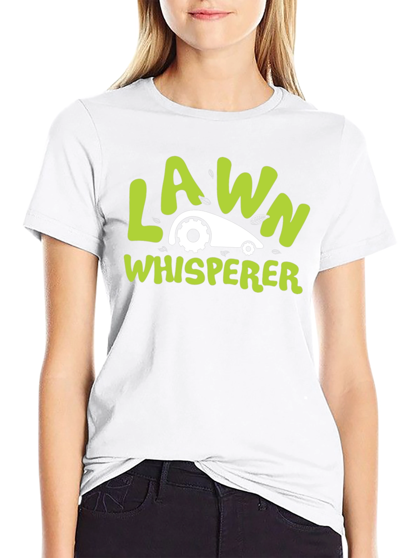 Lawn Whisperer T-Shirt - Robotic Lawn Mower Tee