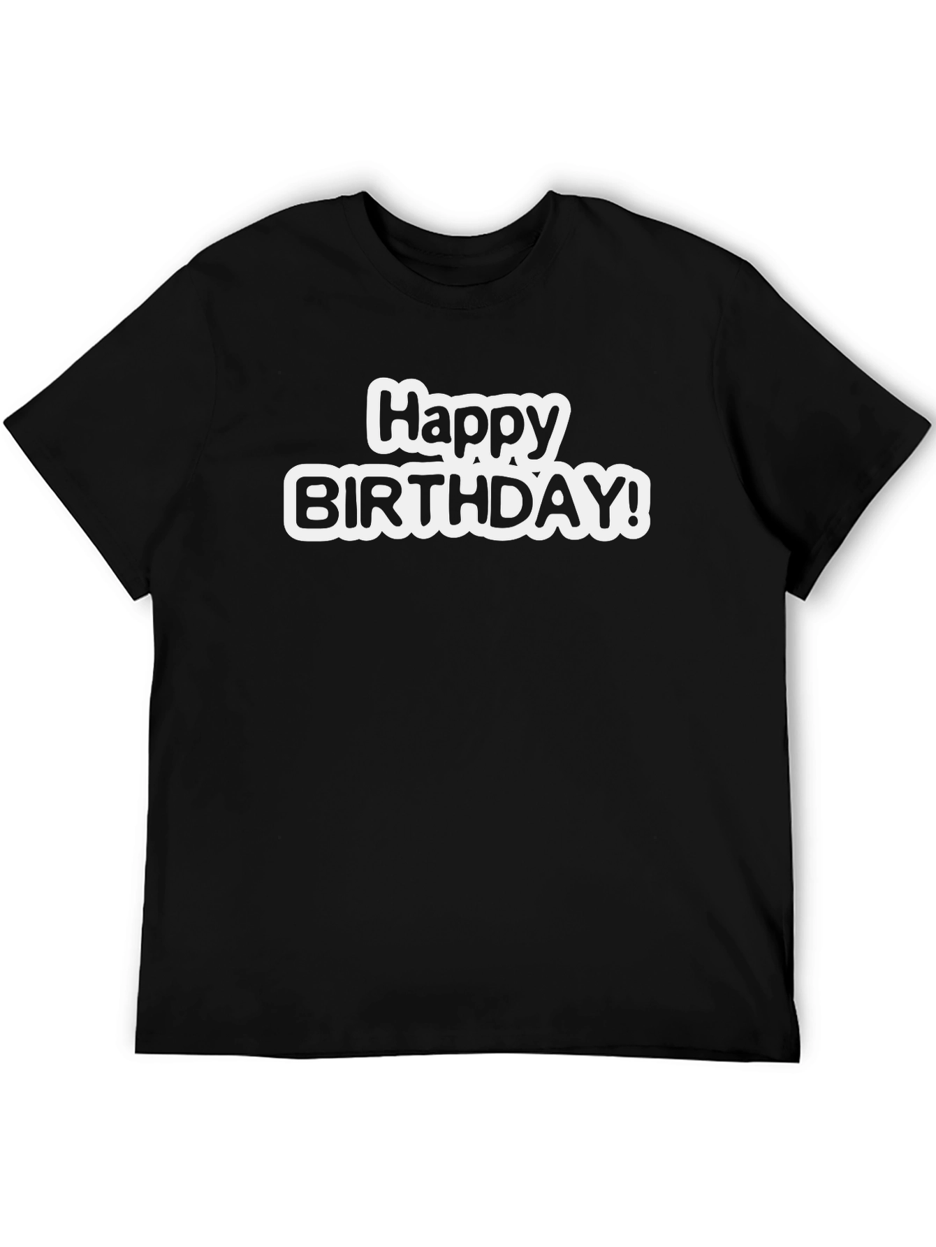 Happy Birthday T-Shirt - Bold Celebration
