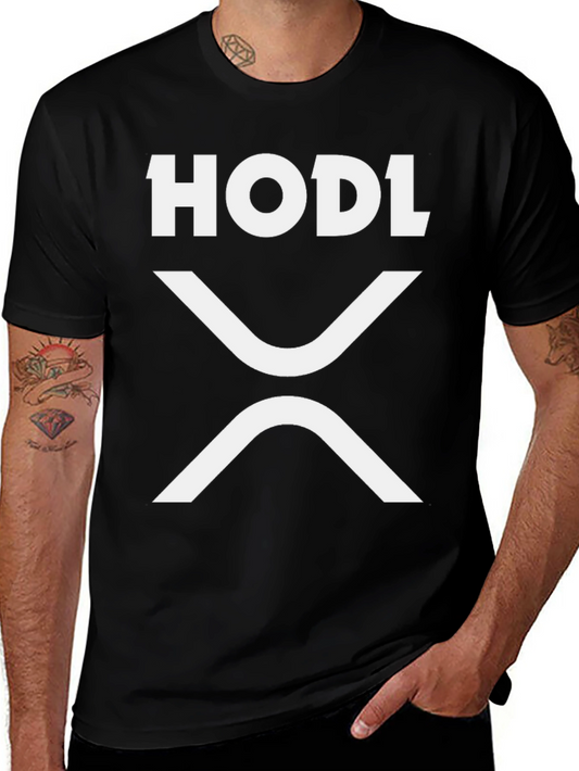 HODL XRP Crypto T-Shirt - Invest and Hold!