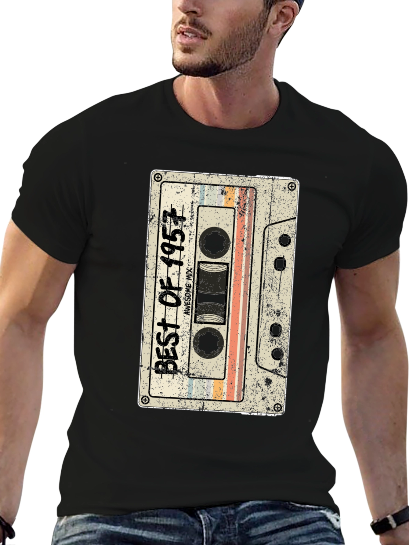 Retro Cassette Tape Best of 1957 T-Shirt