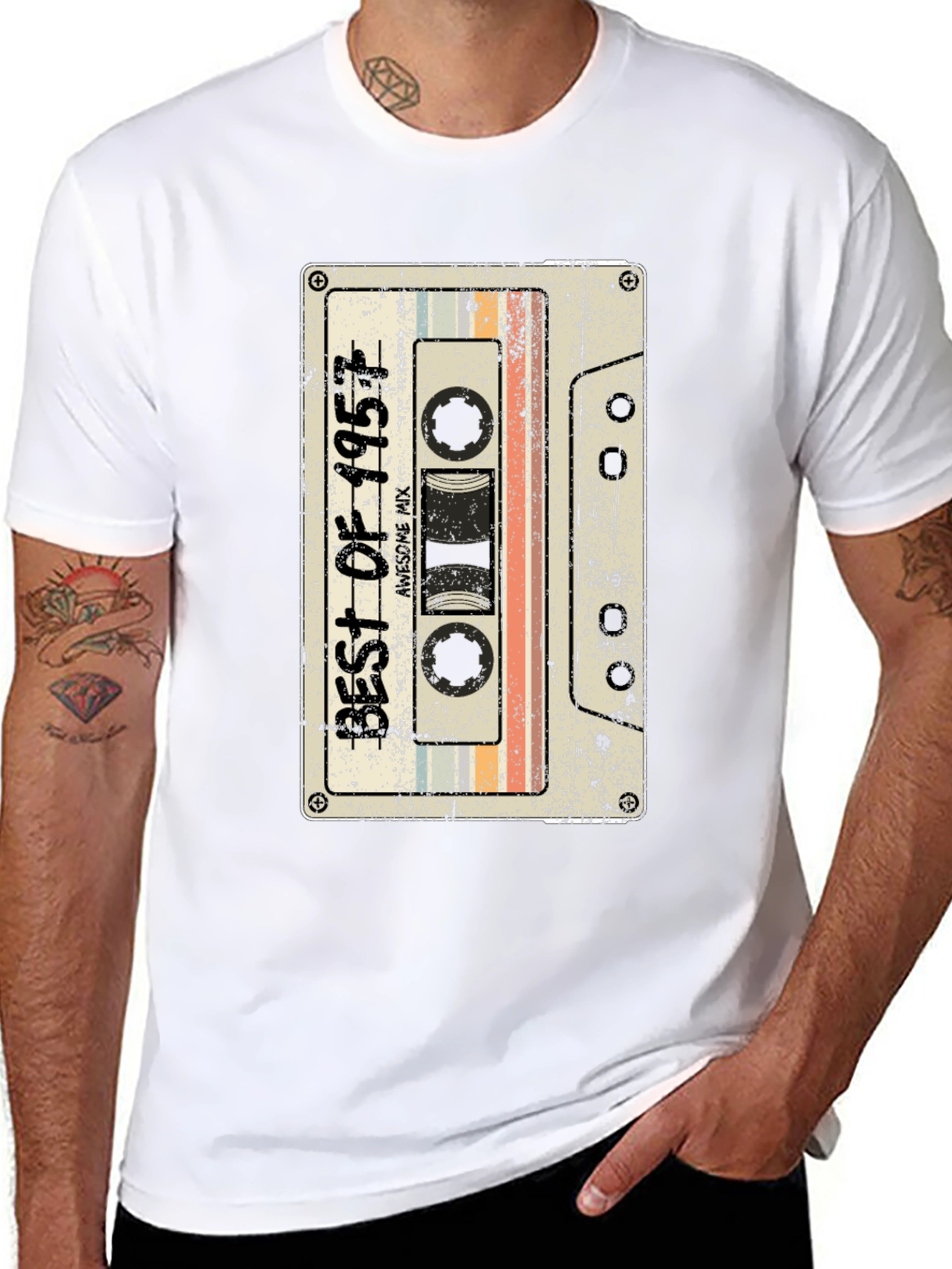 Retro Cassette Tape Best of 1957 T-Shirt