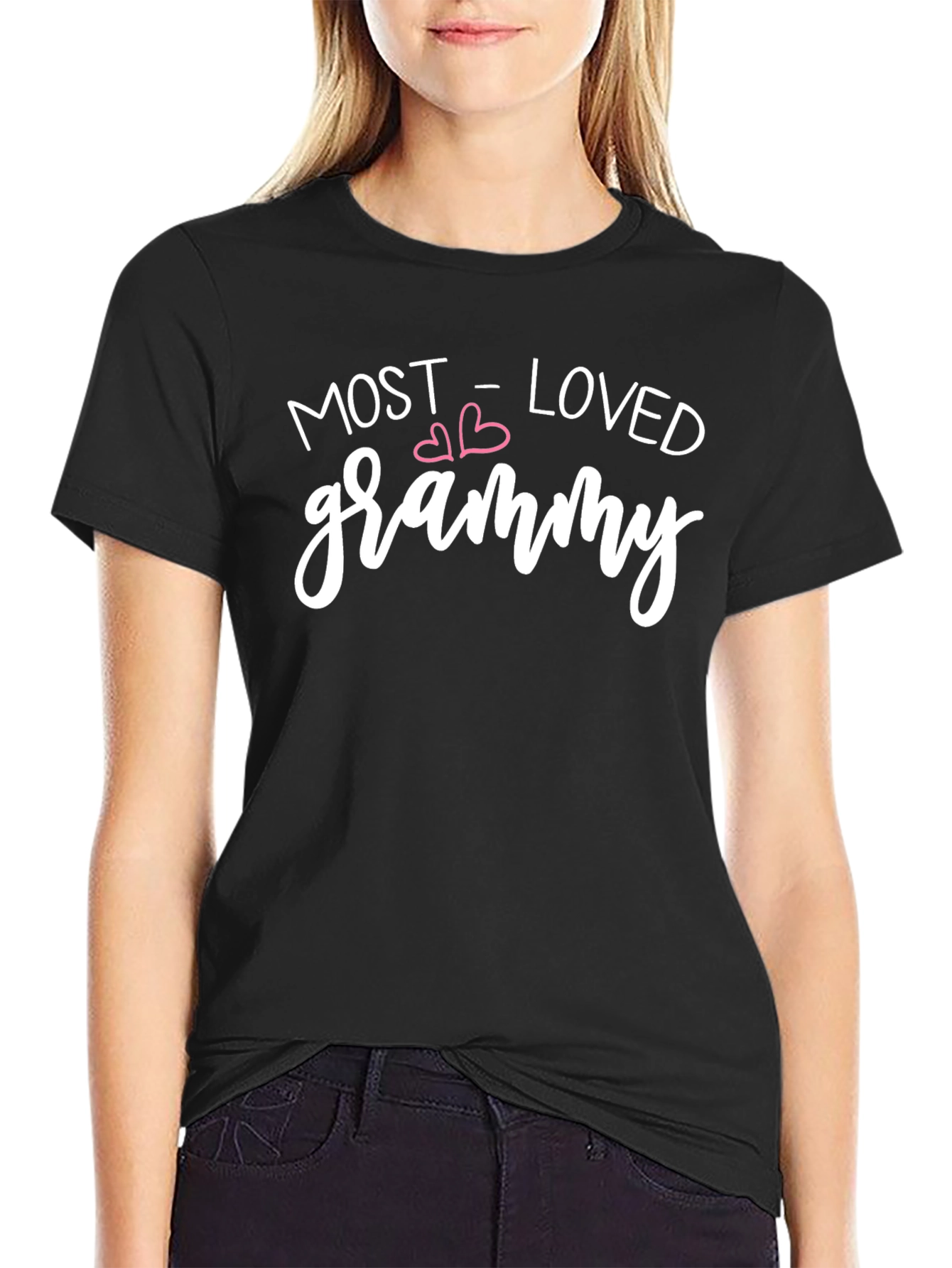 Most Loved Grammy Black T-Shirt