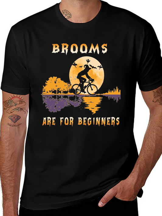 Halloween Brooms Are For Beginners T-Shirt